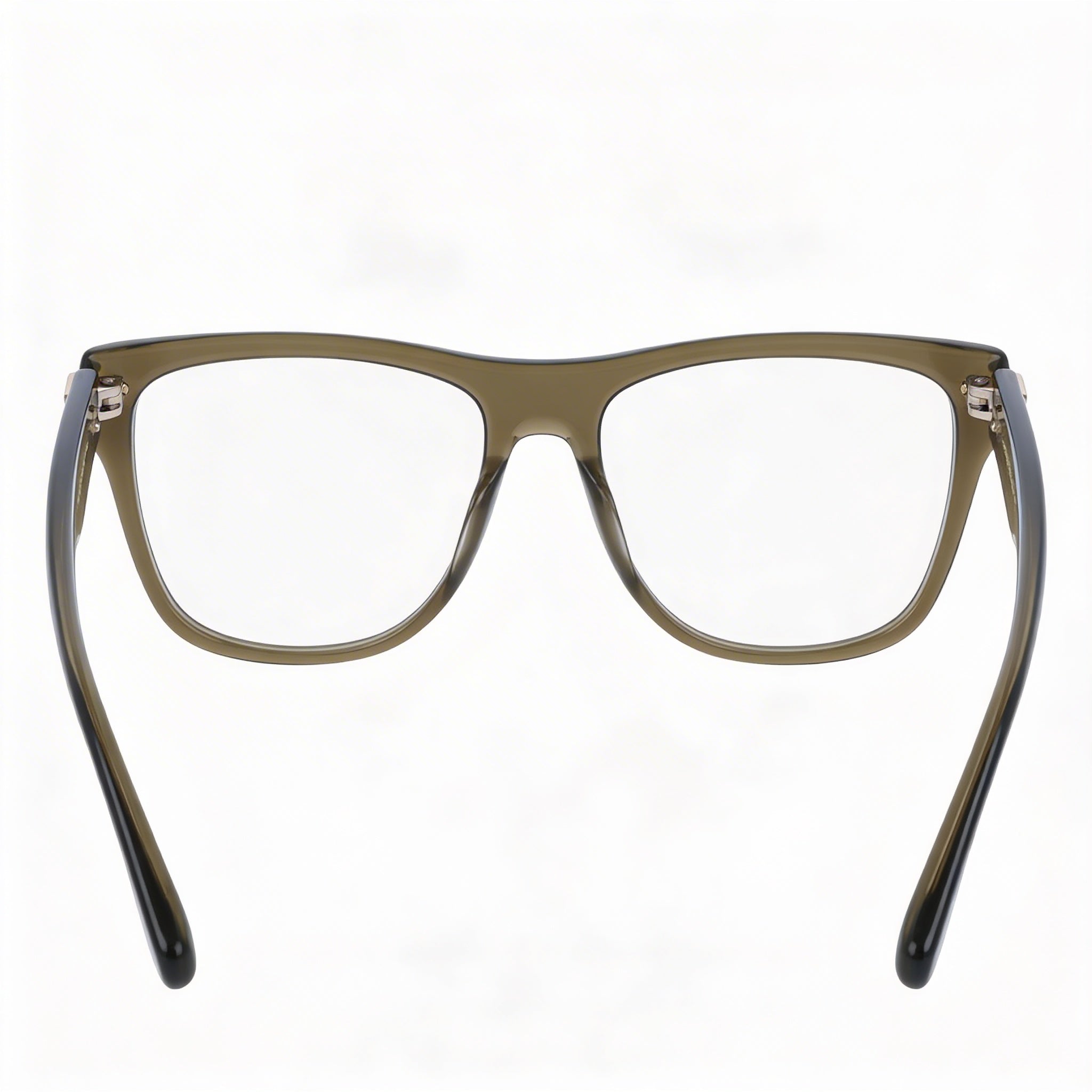 Monturas de gafas Victoria Beckham VB2676 para mujer, color caqui, transparentes, con lentes graduadas, 53 mm, Photo 4