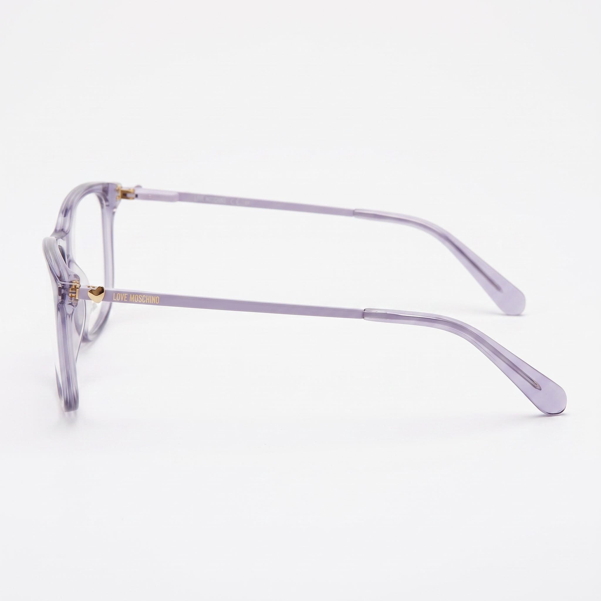 Love Moschino Women's Modern Acetate Violet Lilac 55mm Sunglasses, Photo 2