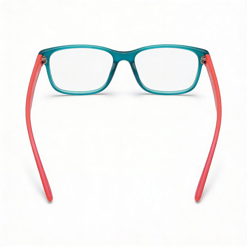 Gafas unisex Lacoste L3804b de plástico Aqua Matte Star Phospho Polycarbonate Clear Lens (51 mm)