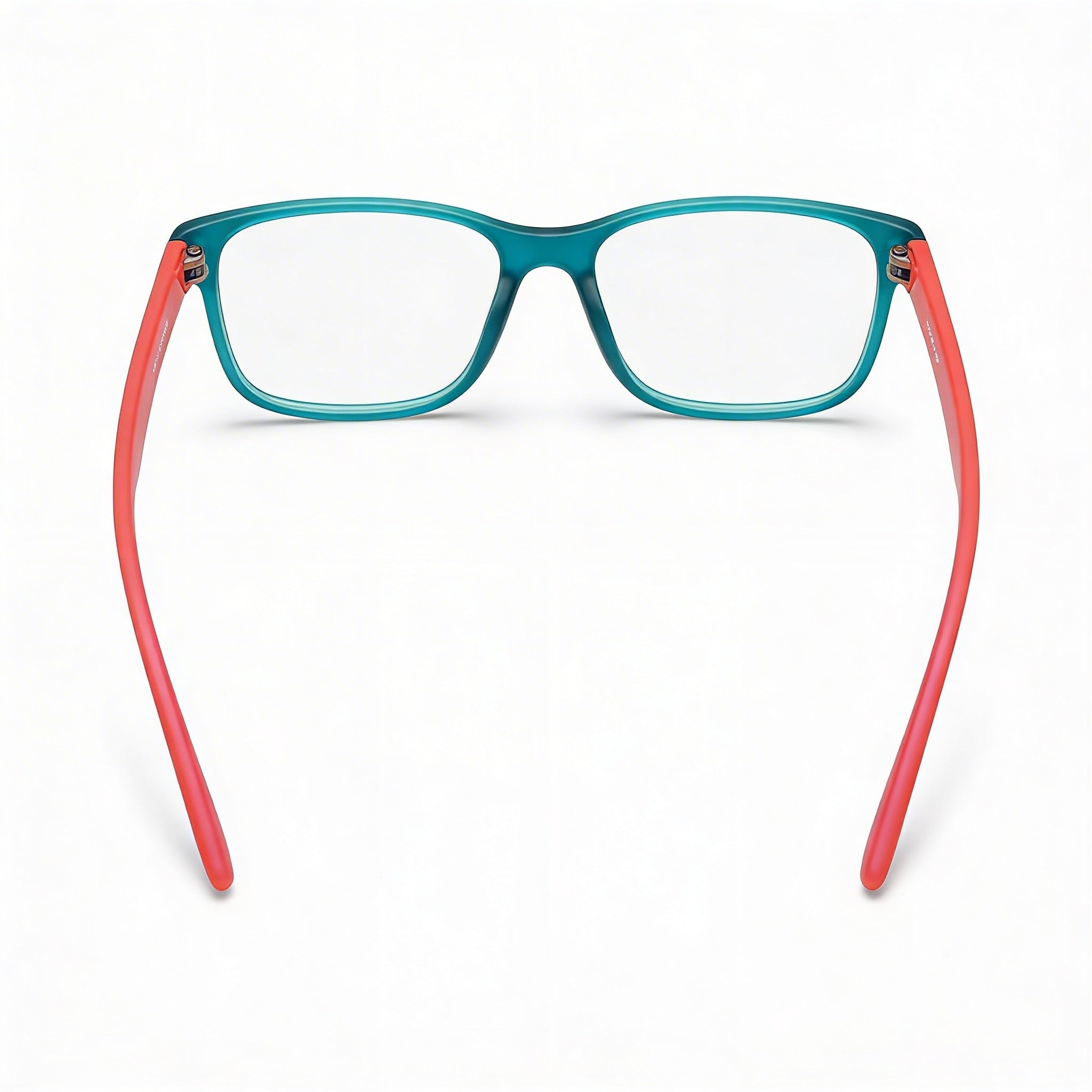 Lacoste L3804b Unisex Plastic Aqua Matte Star Phospho Polycarbonate Clear Lens non- Eyeglasses 51mm, Photo 3