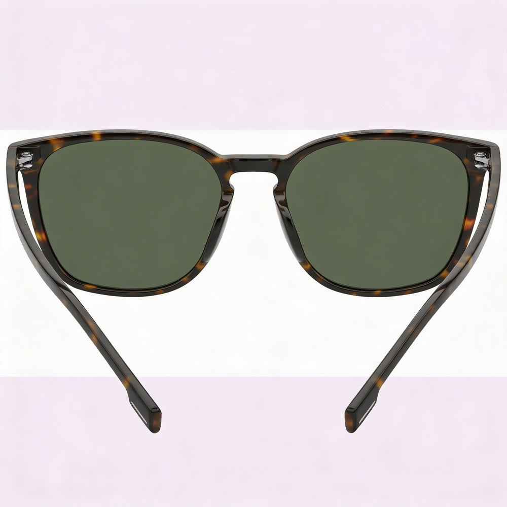 Hugo Boss Modern Women's Havana Eco Acetate Frame 100% UV Protection Sunglasses 56mm Lens Width