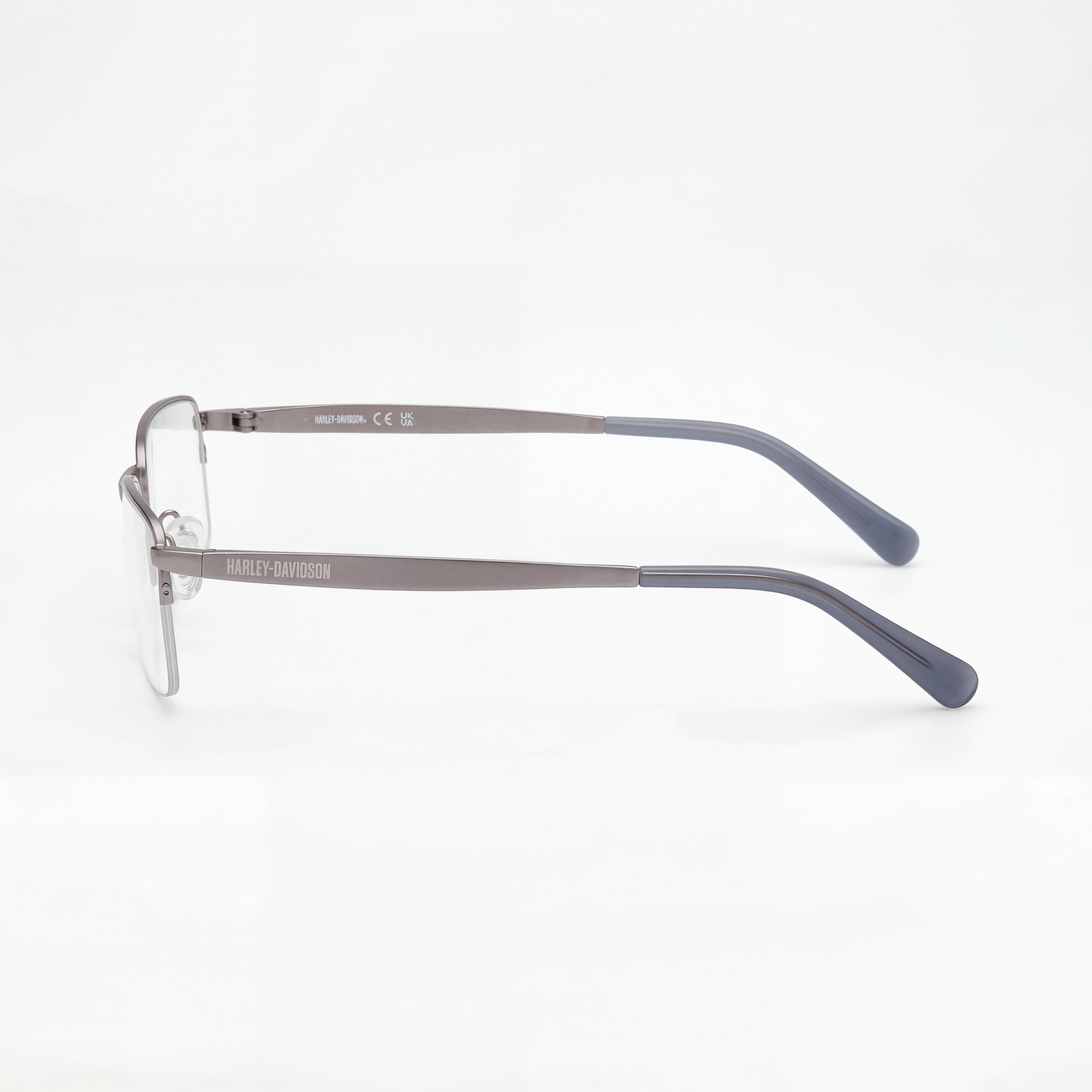Gafas ópticas Harley-Davidson para hombre modelo HD50098 en metal mate, 57/20/145, Photo 3
