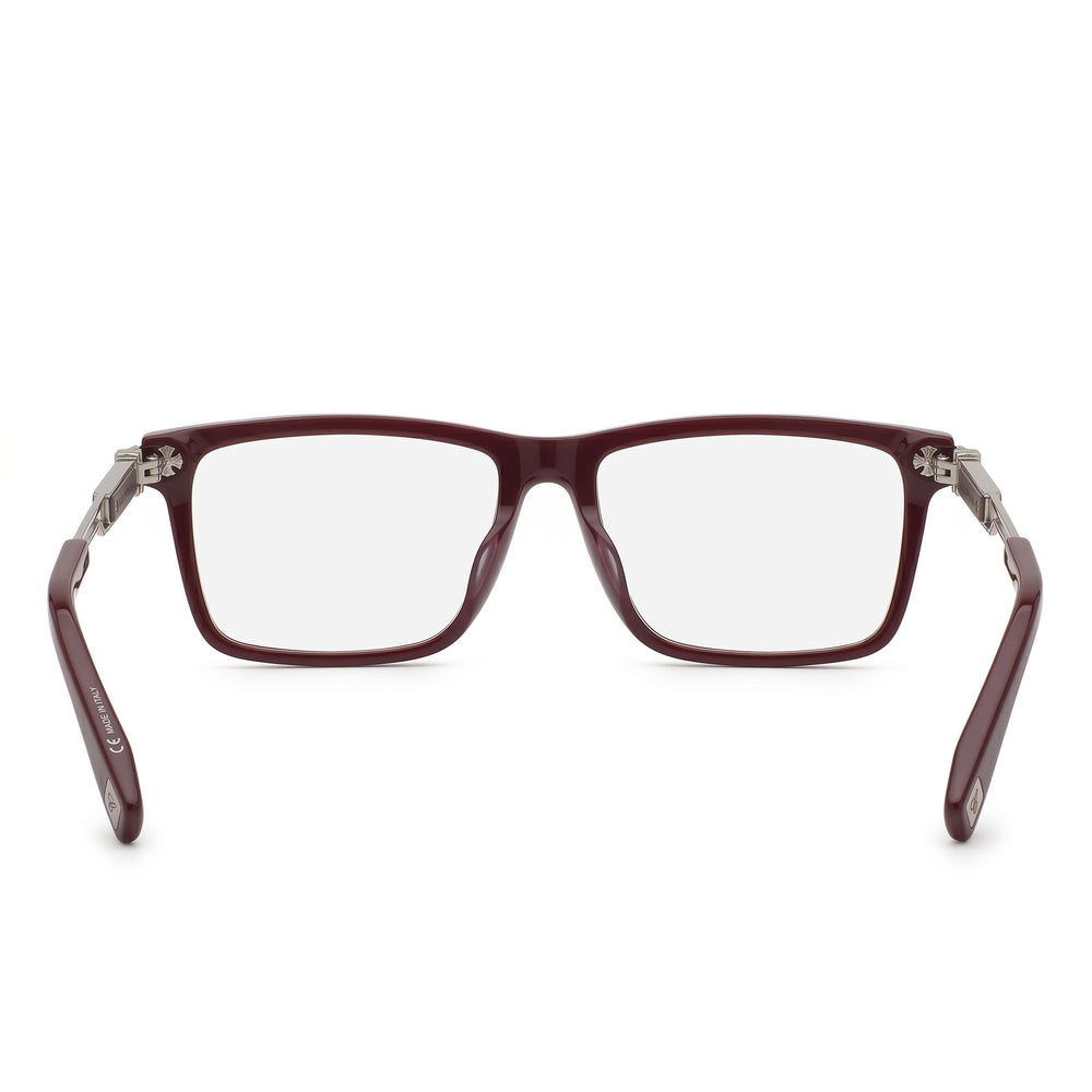Gafas Chopard Vch357 para Hombre, Montura de Acetato Burdeos, Lentes de 55 mm, Puente de 16 mm, Patillas de 145 mm