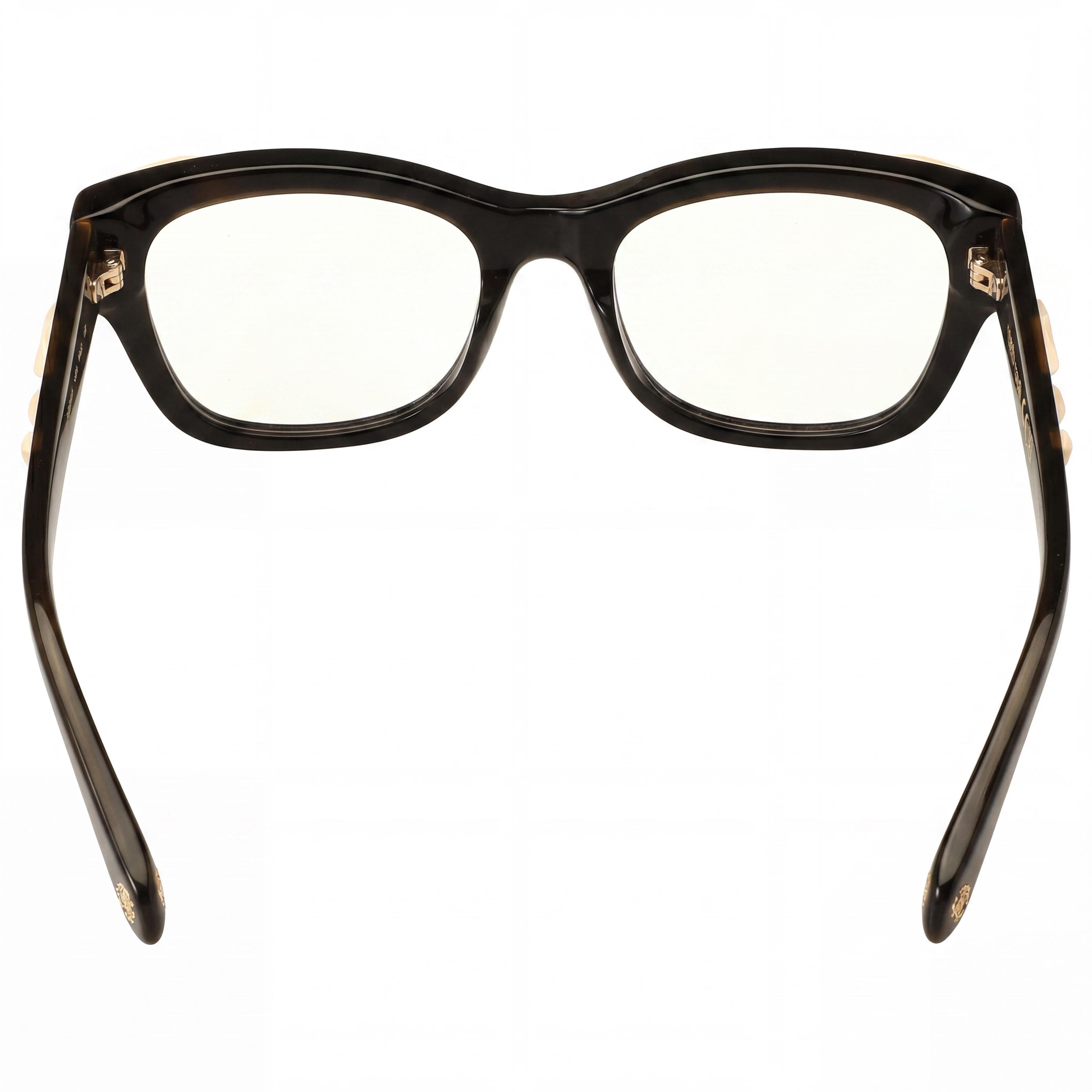 Gafas Just Cavalli Vrc025v unisex con montura de acetato multicolor y lentes blancas, ancho de lente de 50 mm, Photo 3