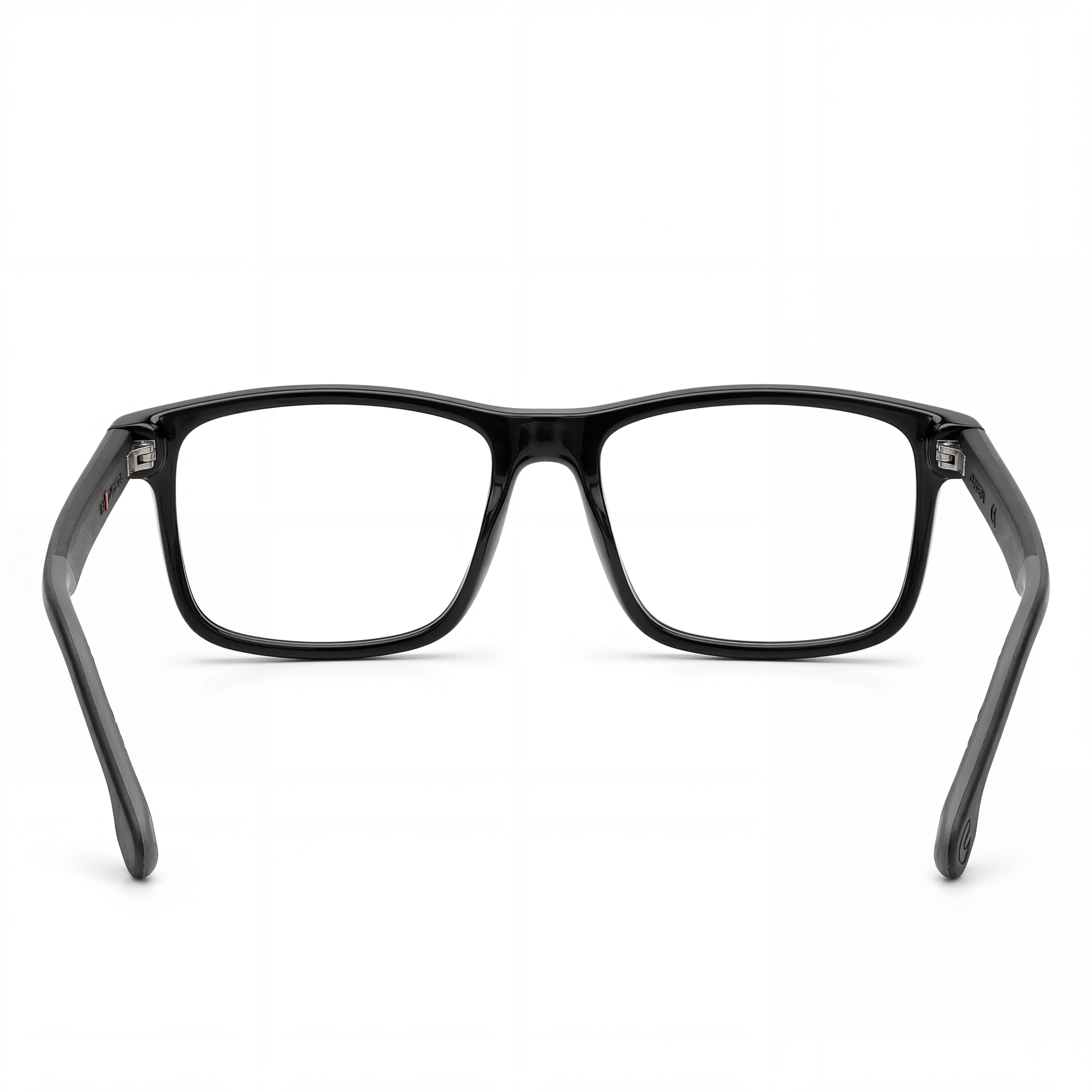 Carrera Carrera 8865 Unisex Optical Frames - Black Plastic Frame with Black Demo Lenses, Size 57-16-145mm, Photo 3