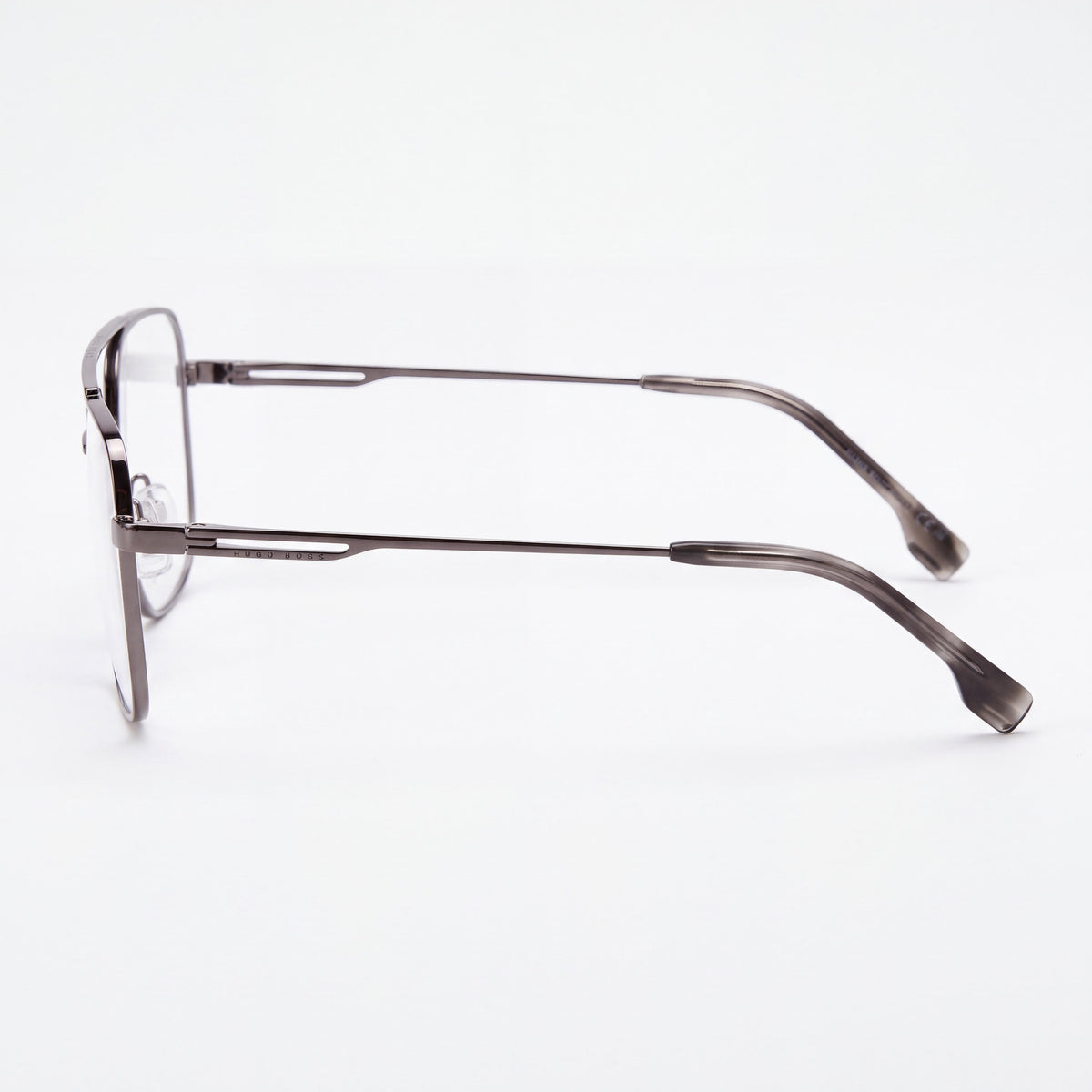 Hugo Boss BOSS 1328 Unisex Polarized Polycarbonate Lens Metal Dark Ruthenium Frame Sunglasses 57mm, Photo 2