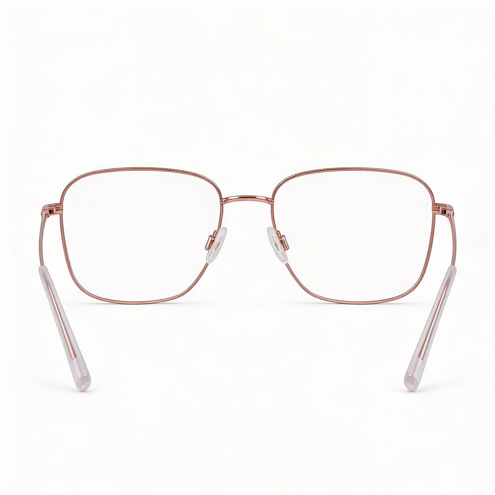 Gafas Flexon H6075 Unisex de Acetato en Oro Rosa, Ancho de Lente 55mm, Puente 18mm, Patilla 140mm
