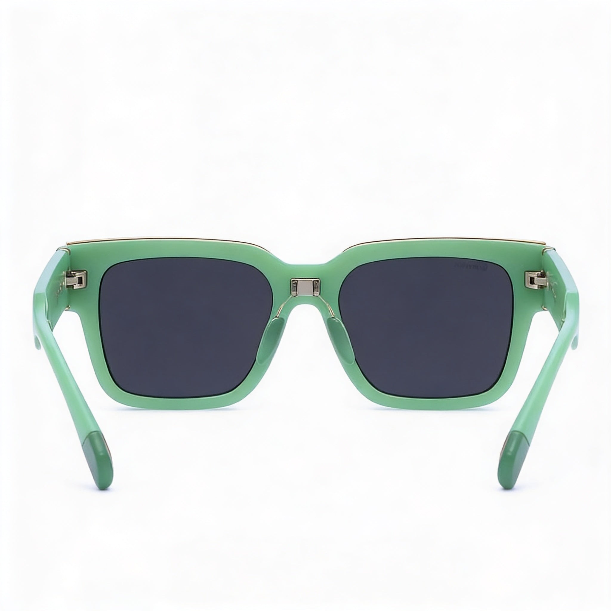 Polaroid PLD 6198/S/X Casual Unisex Green Frame Grey Lens Polycarbonate UV Protection Sunglasses 52mm, Photo 4