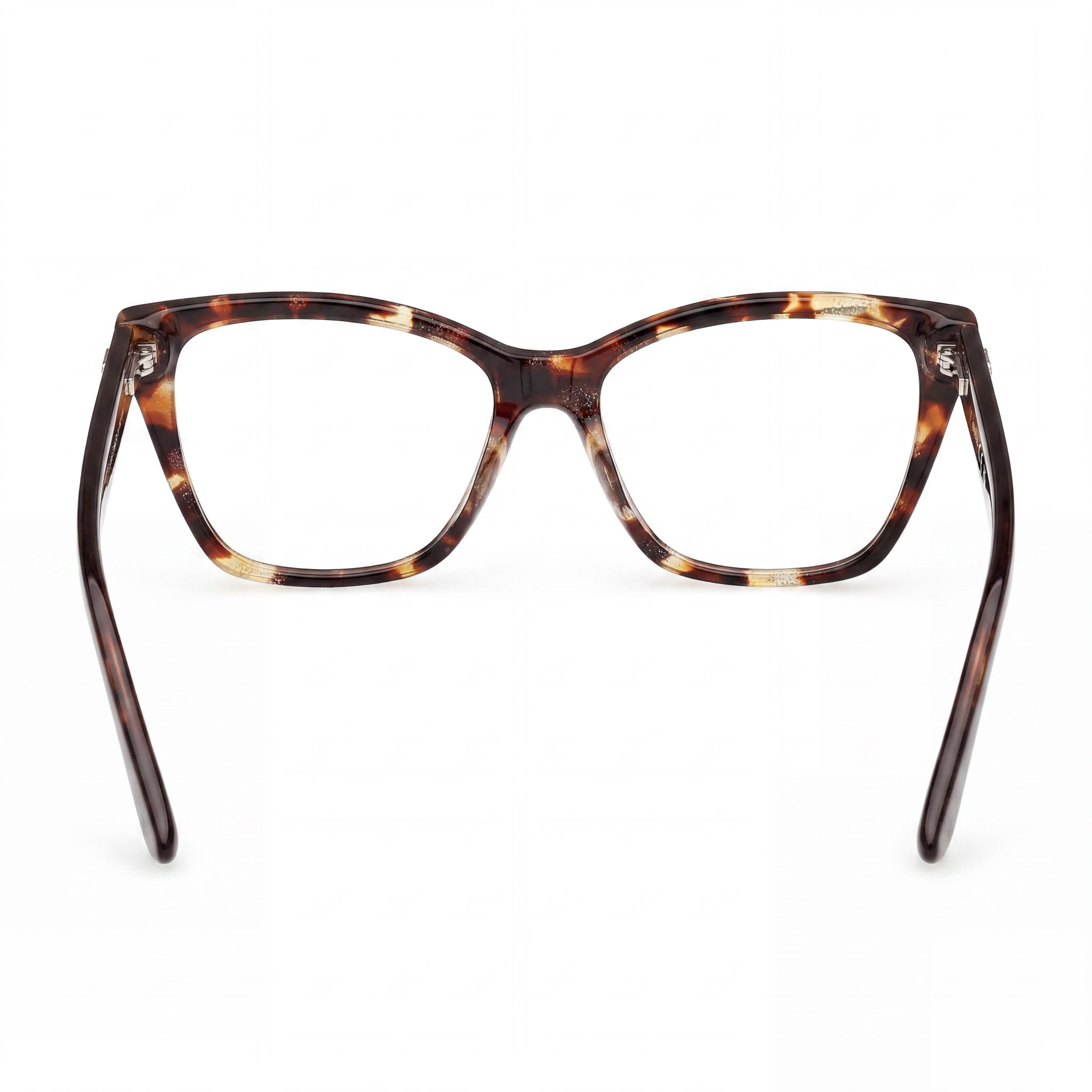 GUESS Gu50235 Women's Dark Havana Plastic Frame Non- Prescription Optical Eyeglasses 52-15-140mm, Photo 4