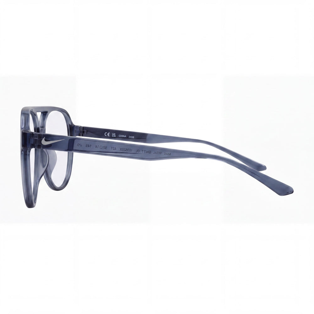 Gafas unisex NIKE Classic azules con filtro de luz azul, antirreflejos y ligeras, con montura sostenible y protección UV