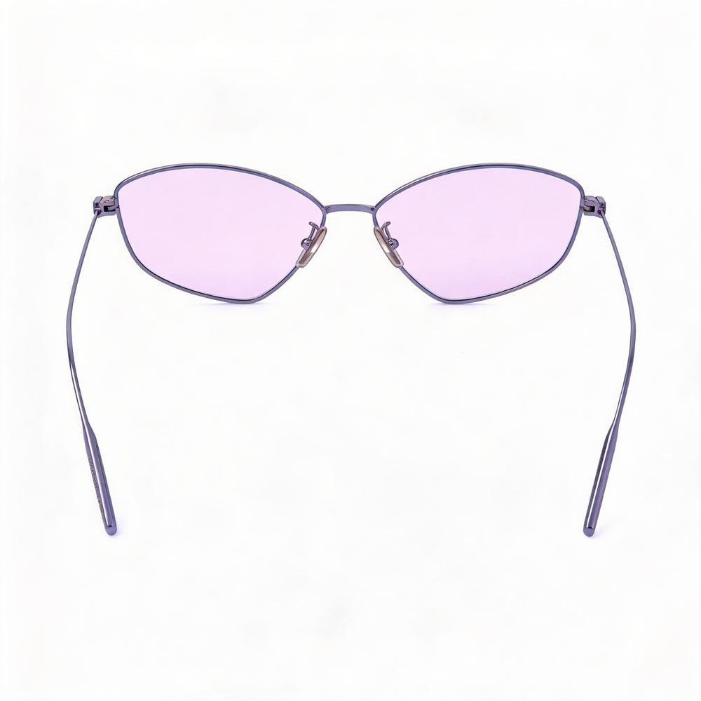 Gafas de sol Givenchy Casual para mujer con lentes metalizadas en azul claro y gris brillante de 59 mm