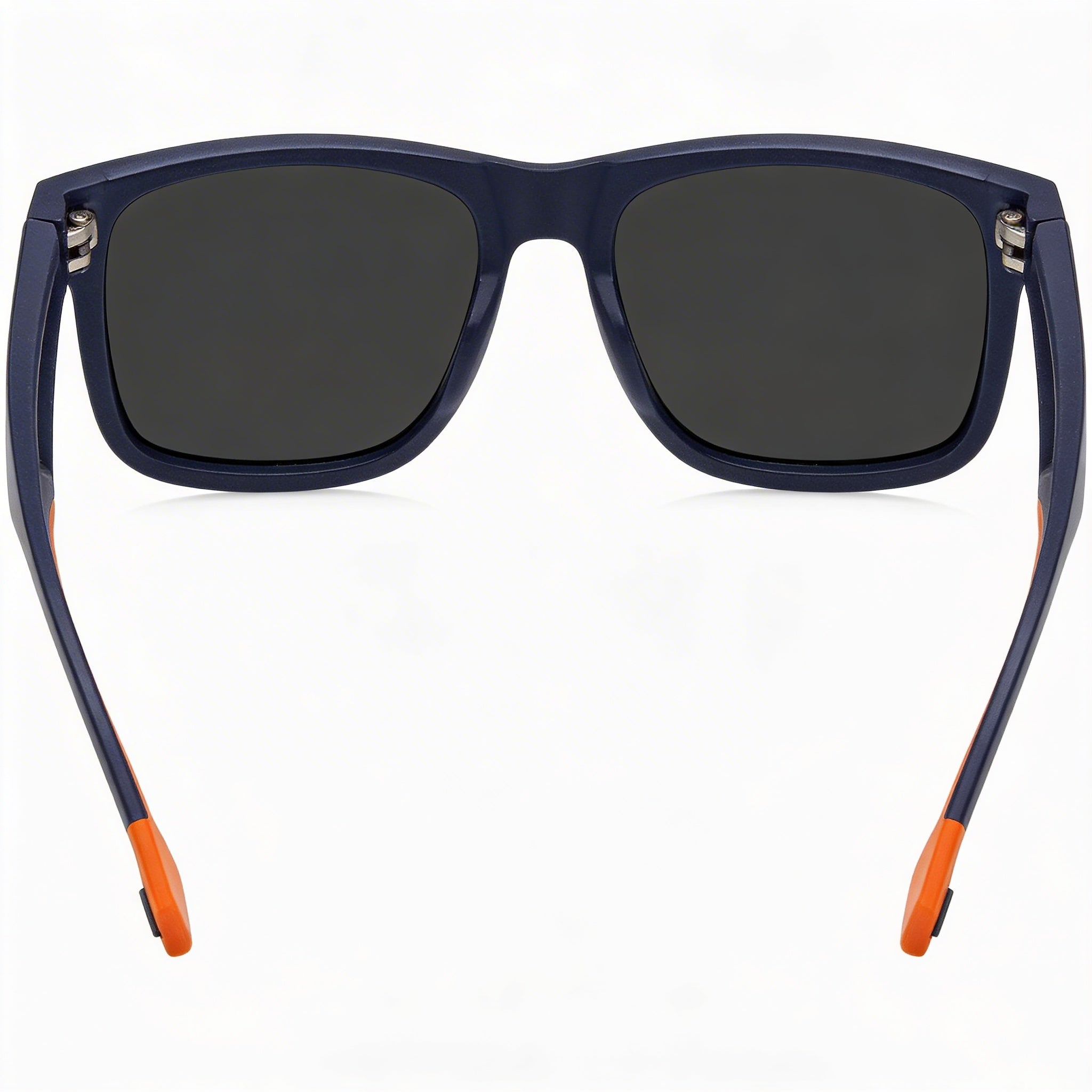 Gafas de sol unisex Hugo Boss Classic Matte Azul Naranja Gris Poliamida Ecológica con Protección UV Polarizada 55-19-140, Photo 3