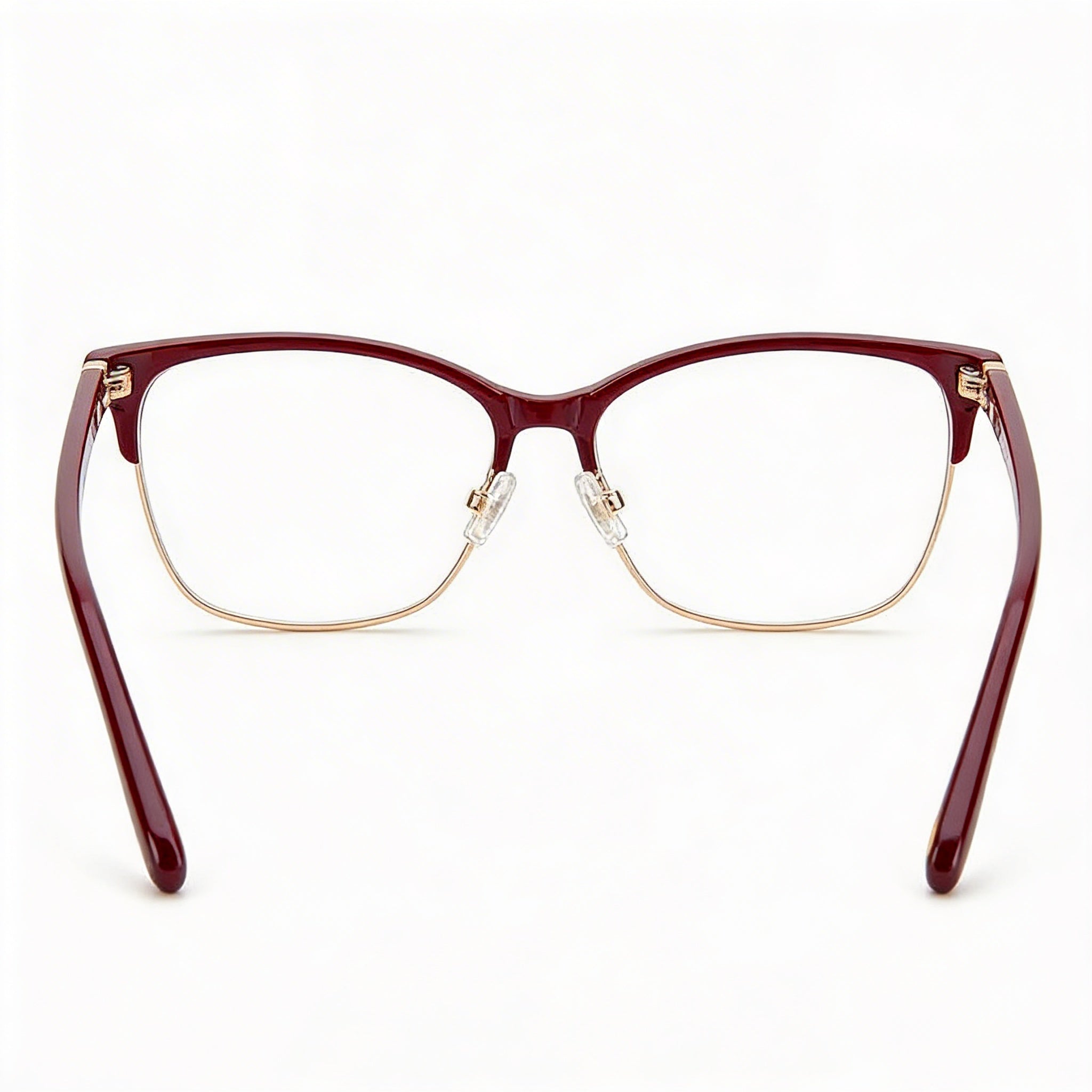 Fossil Modern Women's Sunglasses with Raspberry Alloy Steel Frame and Non-polarised Polycarbonate Lenses, 53mm, Photo 3