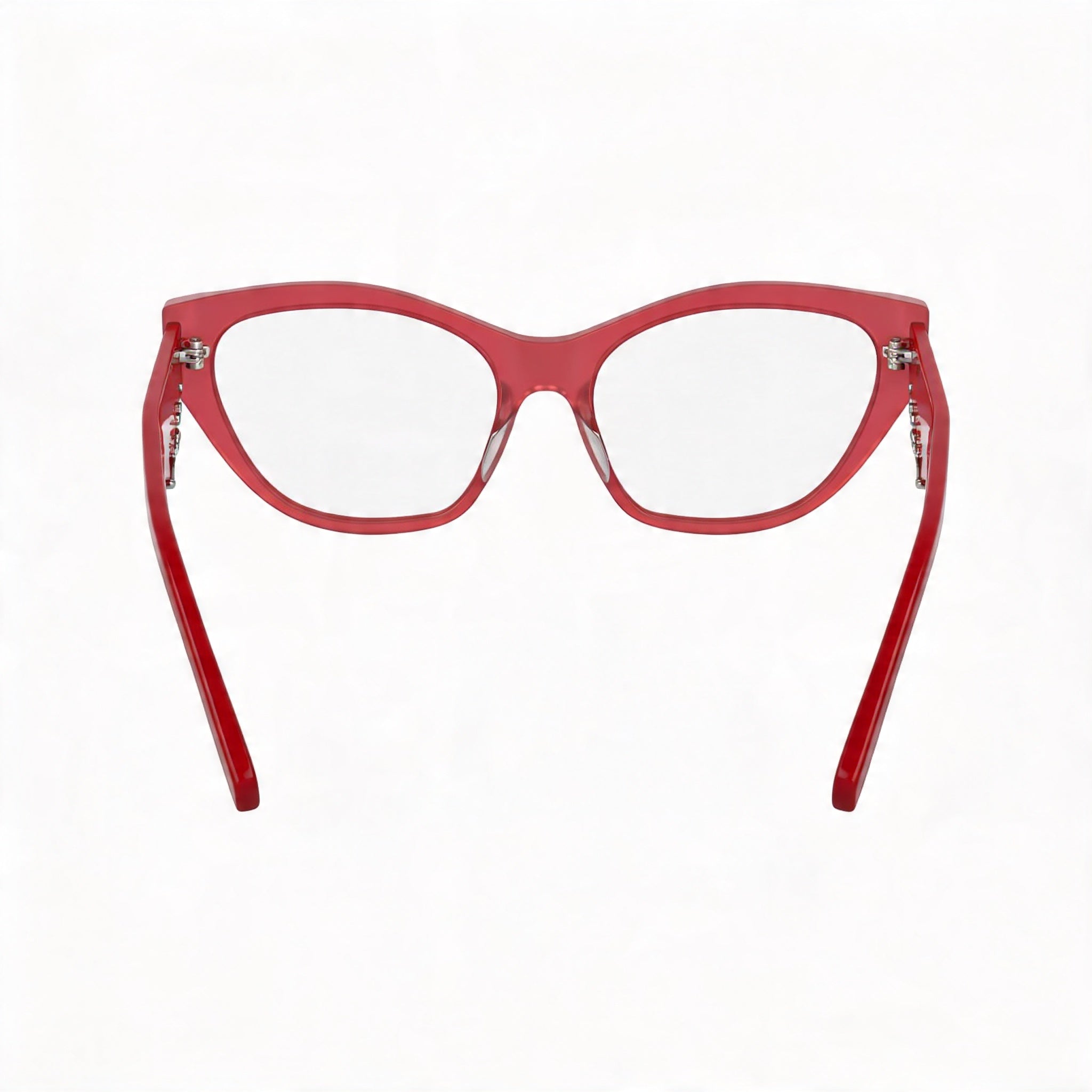 Gafas de acetato casuales Karl Lagerfeld color coral para mujer, 54 mm de ancho de lente, 18 mm de ancho de puente, 140 mm de longitud de patilla, Photo 4