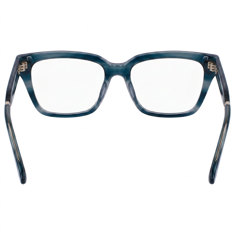 Calvin Klein Ck22539 Unisex Sunglasses with Multicolored Metal Frame and Petrol Polarized Lenses 54mm