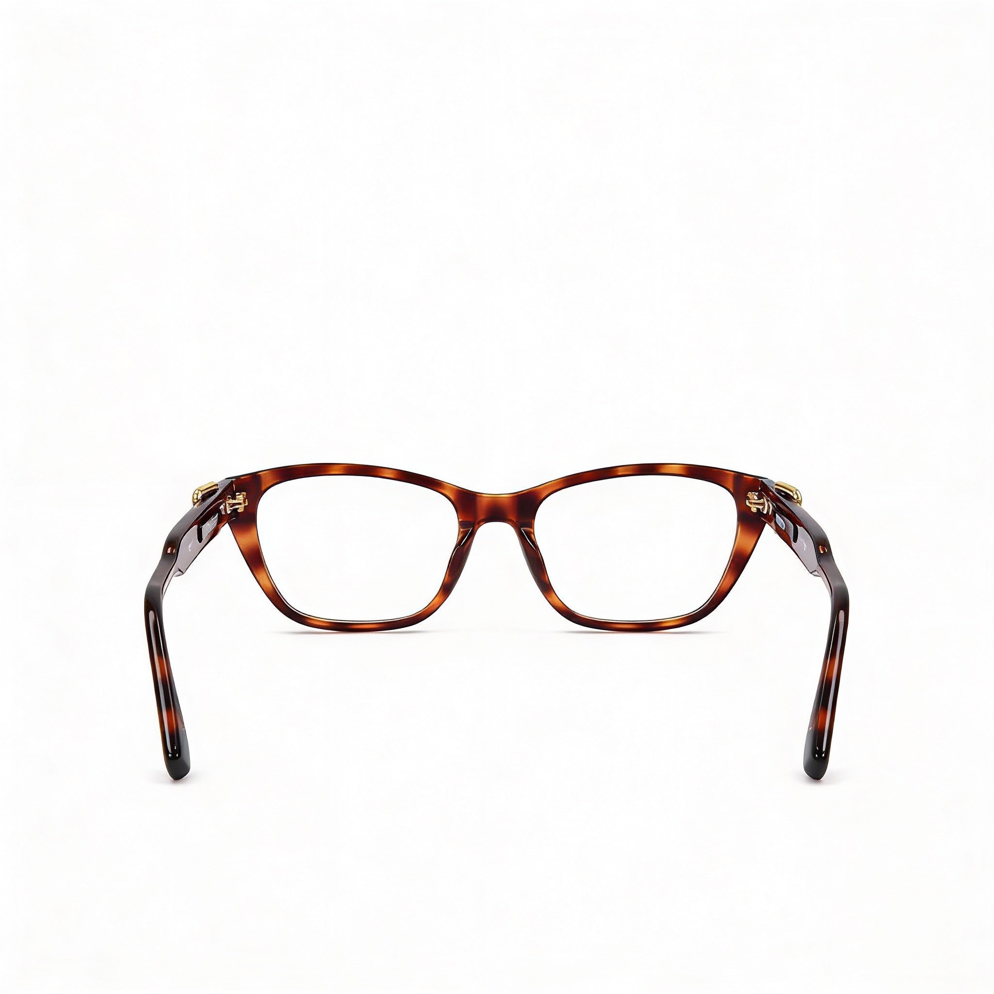 Moschino Modern Women's Havana Acetate Frame Eyewear with Non-Polarized Lenses, 51mm Lens Width, Photo 4