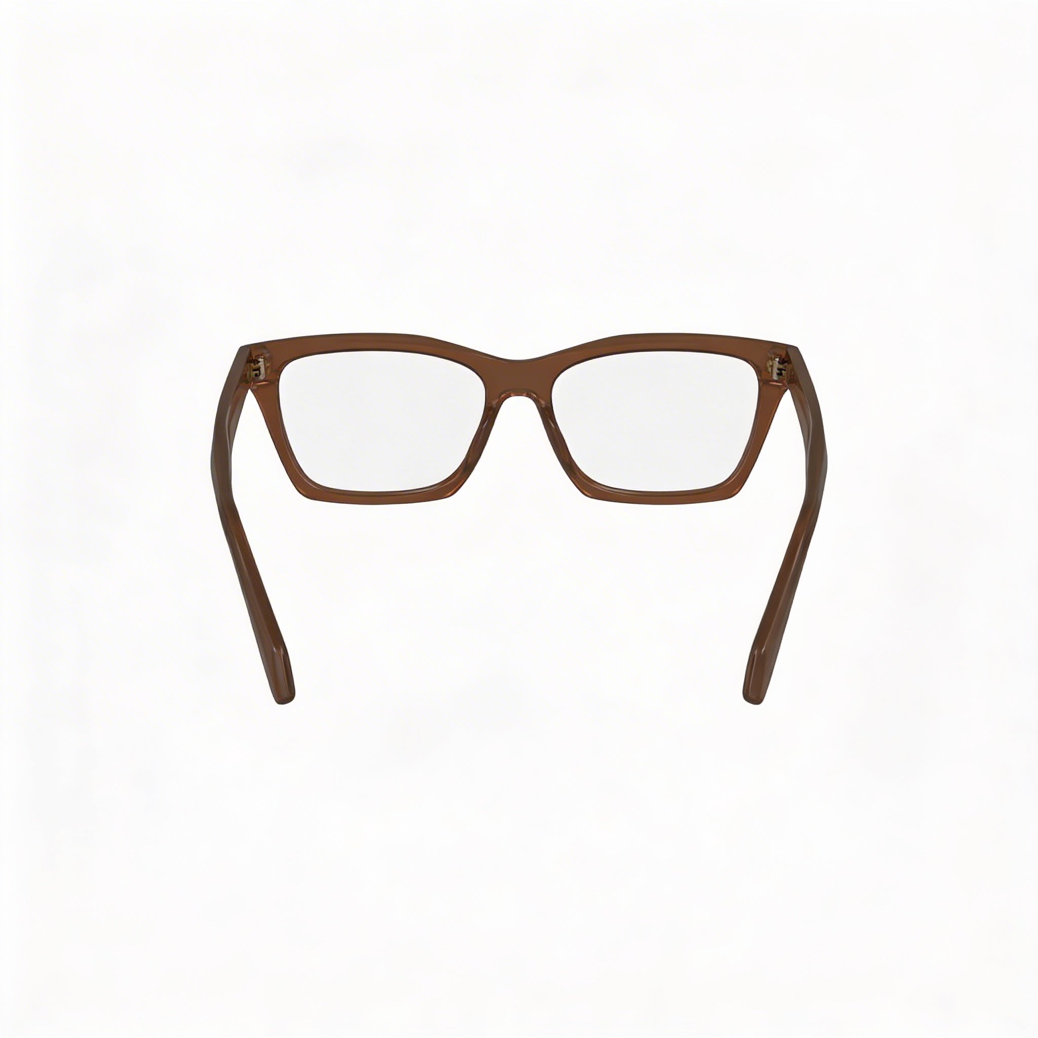 Salvatore Ferragamo Sf2986 Men's Acetate Transparent Brown Frames 53mm, Photo 4