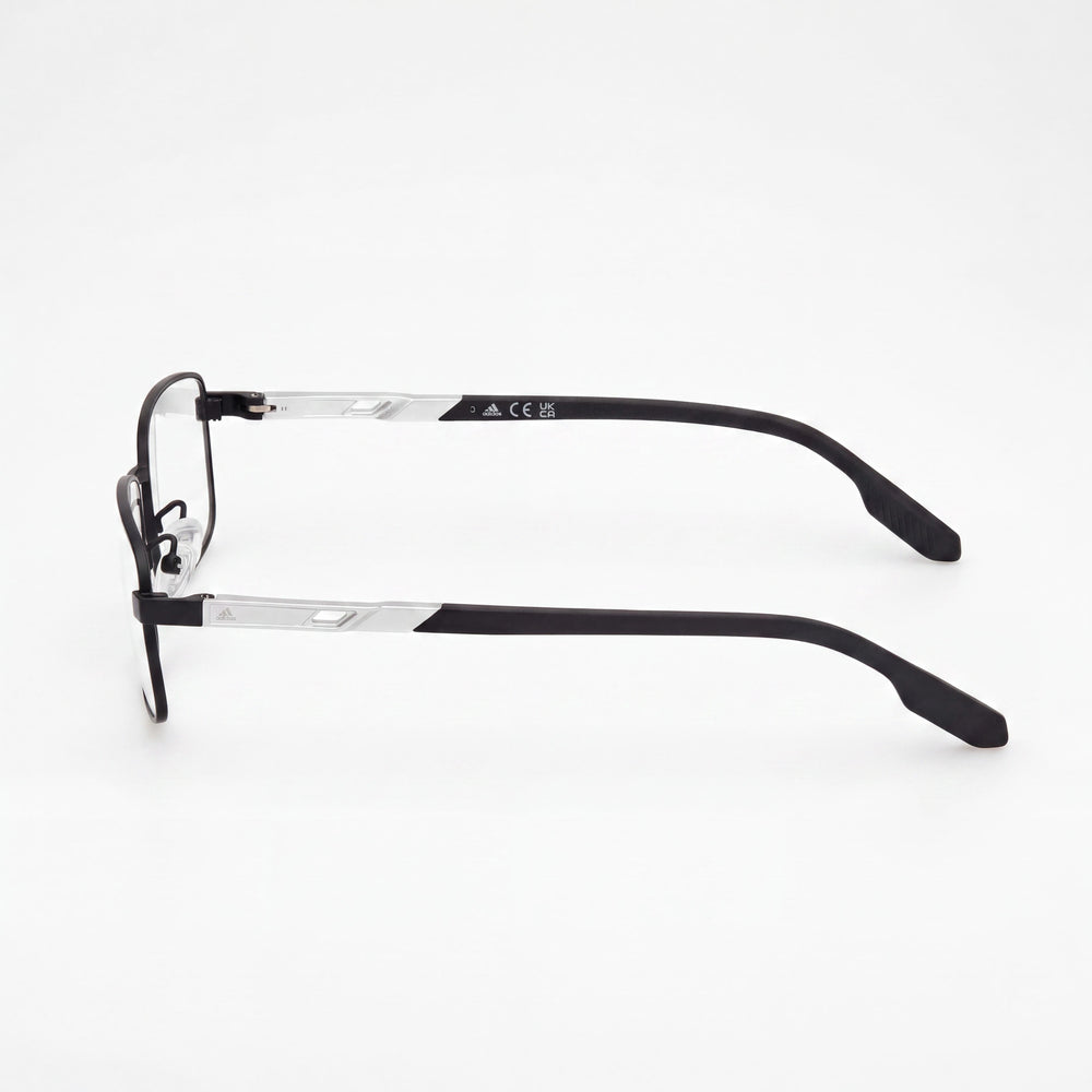 Gafas unisex Adidas Casual Metal Matte Black Transparente 55-15-145