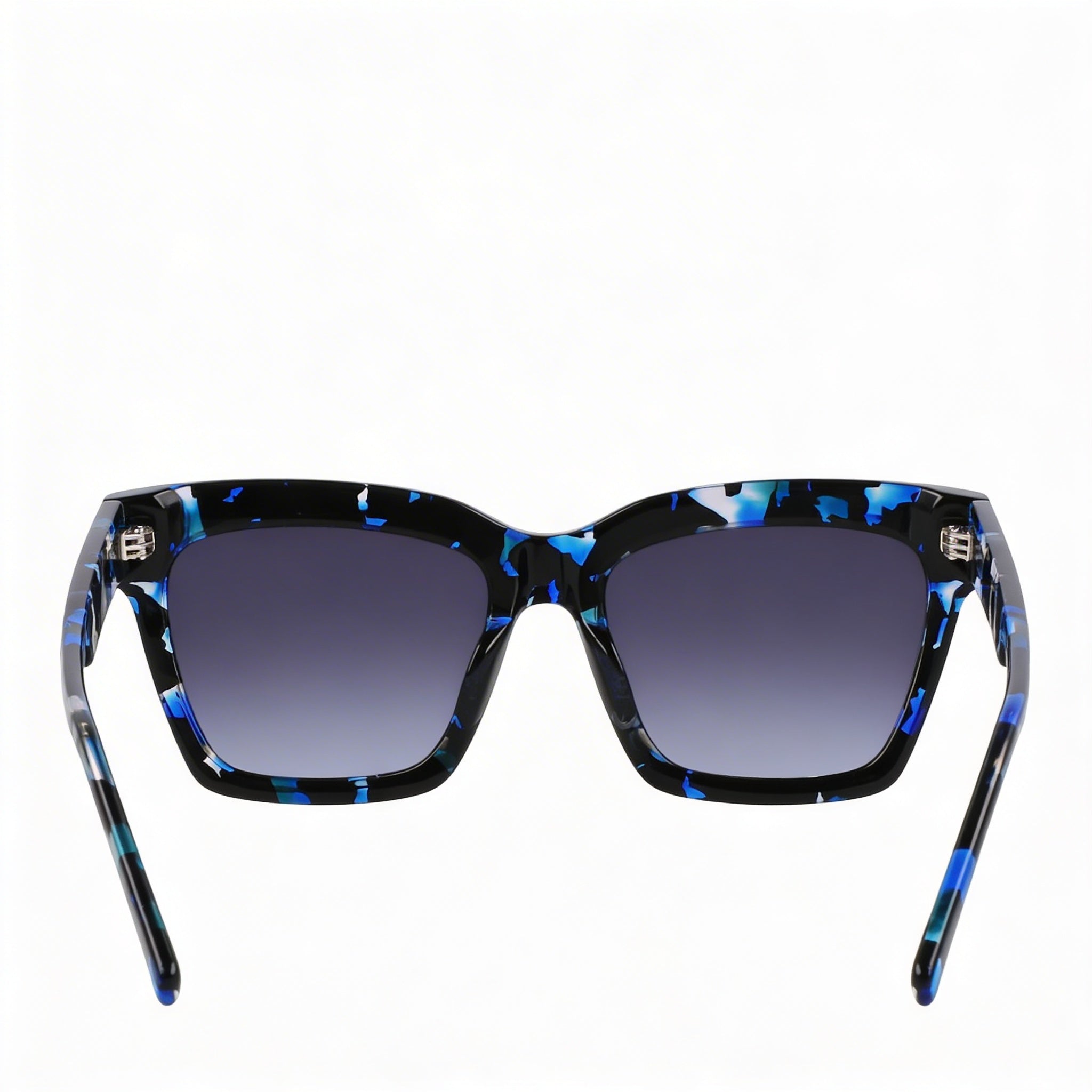 DKNY Dk551s Sunglasses for Women, Sapphire Tortoise Plastic Frame with UV Protection, 53mm Lens Width, Photo 4