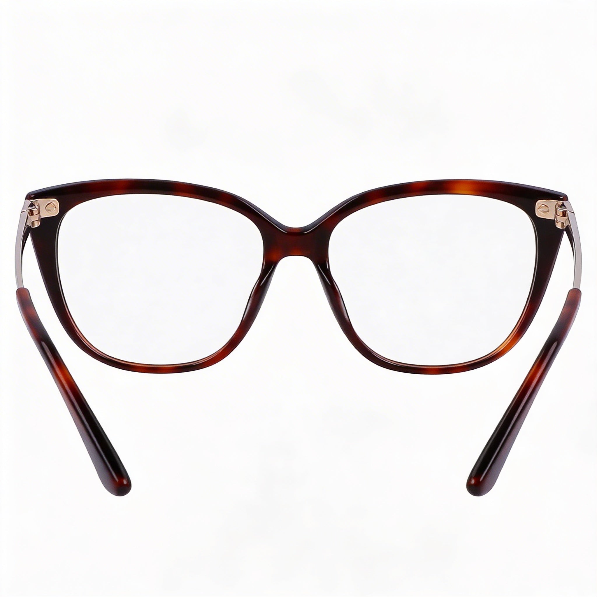 Calvin Klein Ck23520 Unisex Metal Frame Eyewear with Polycarbonate Lenses in Havana, 54mm Lens Width, Photo 3
