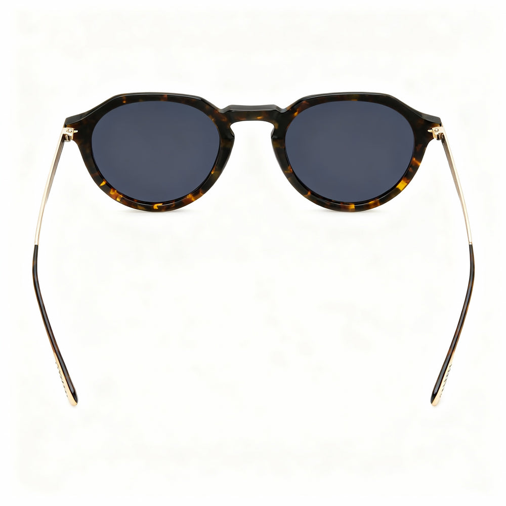 Gafas de sol David Beckham DB 1098/S Classic de acetato color oro habano para hombre, de policarbonato, no polarizadas, de 49 mm