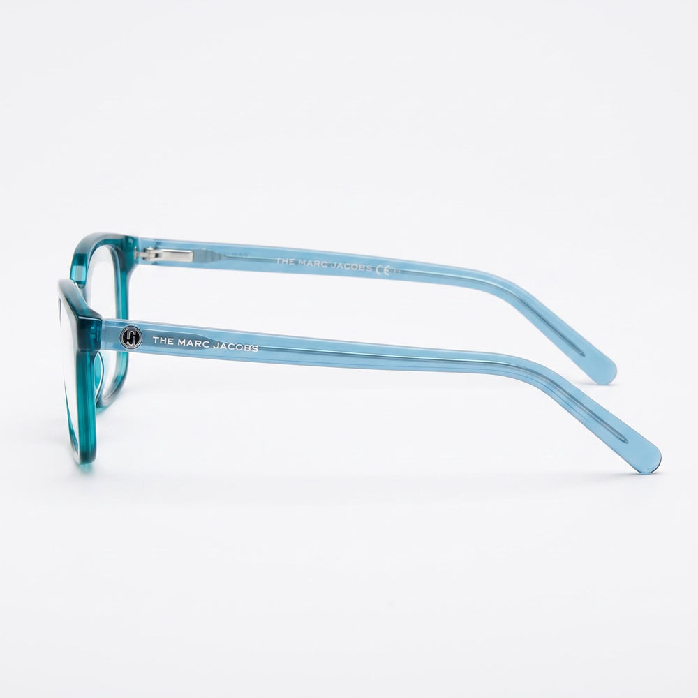 Marc Jacobs Comtemporary Marc 558 Women's Green Azure Acetate Polycarbonate Eyeglasses 53mm Lens Width