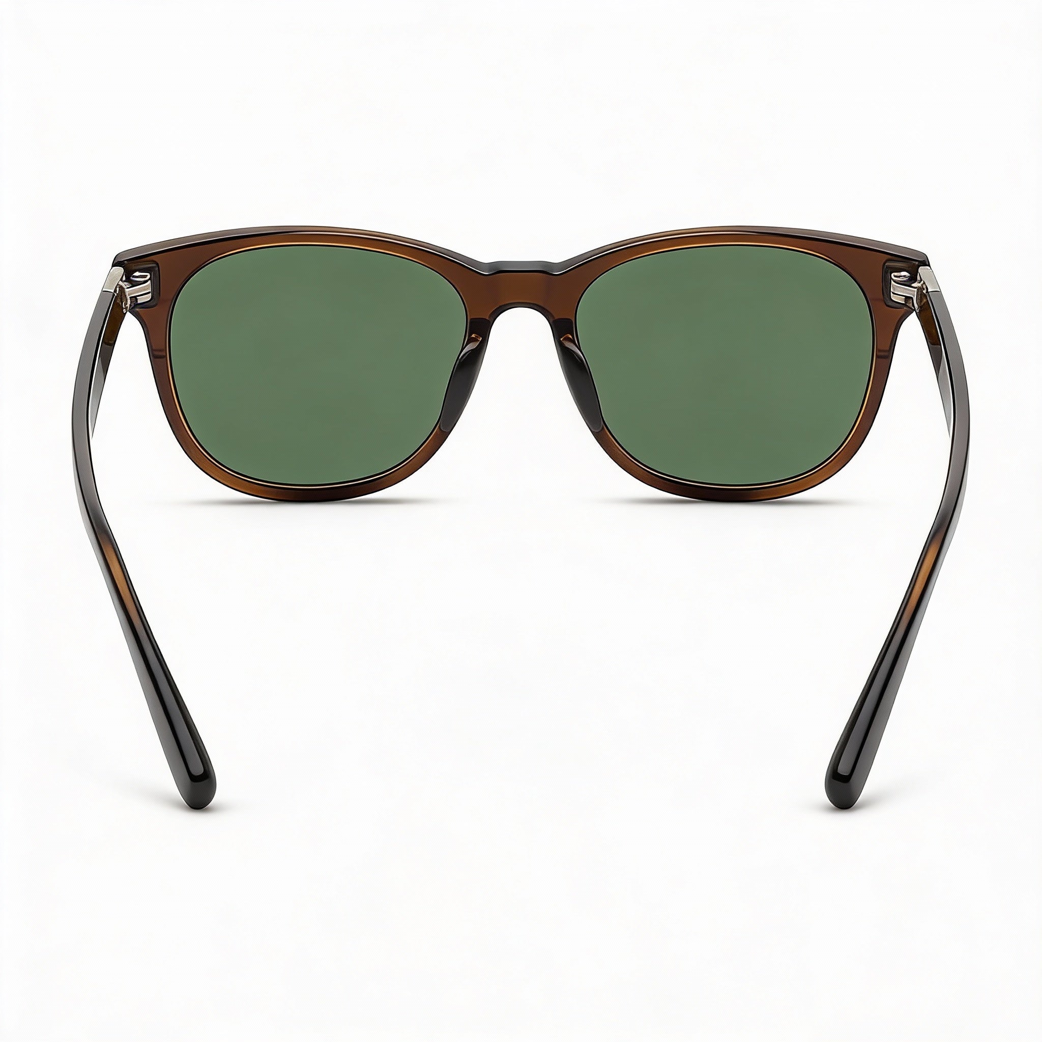 Salvatore Ferragamo SF 911S Unisex Brown Green Plastic Frame Green Lens UV Protection Sunglasses 58mm, Photo 3