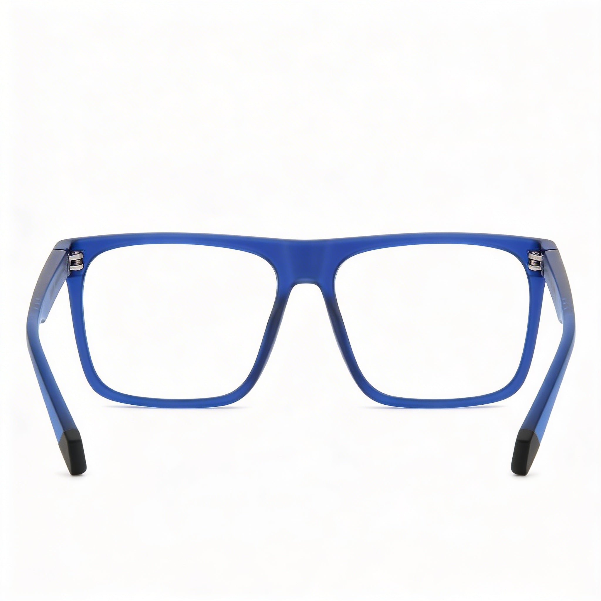 Polaroid Casual Men's Matte Blue Eco Polyamide Frame Non-Polarized Plastic Lens Sunglasses 56-16-140mm, Photo 3