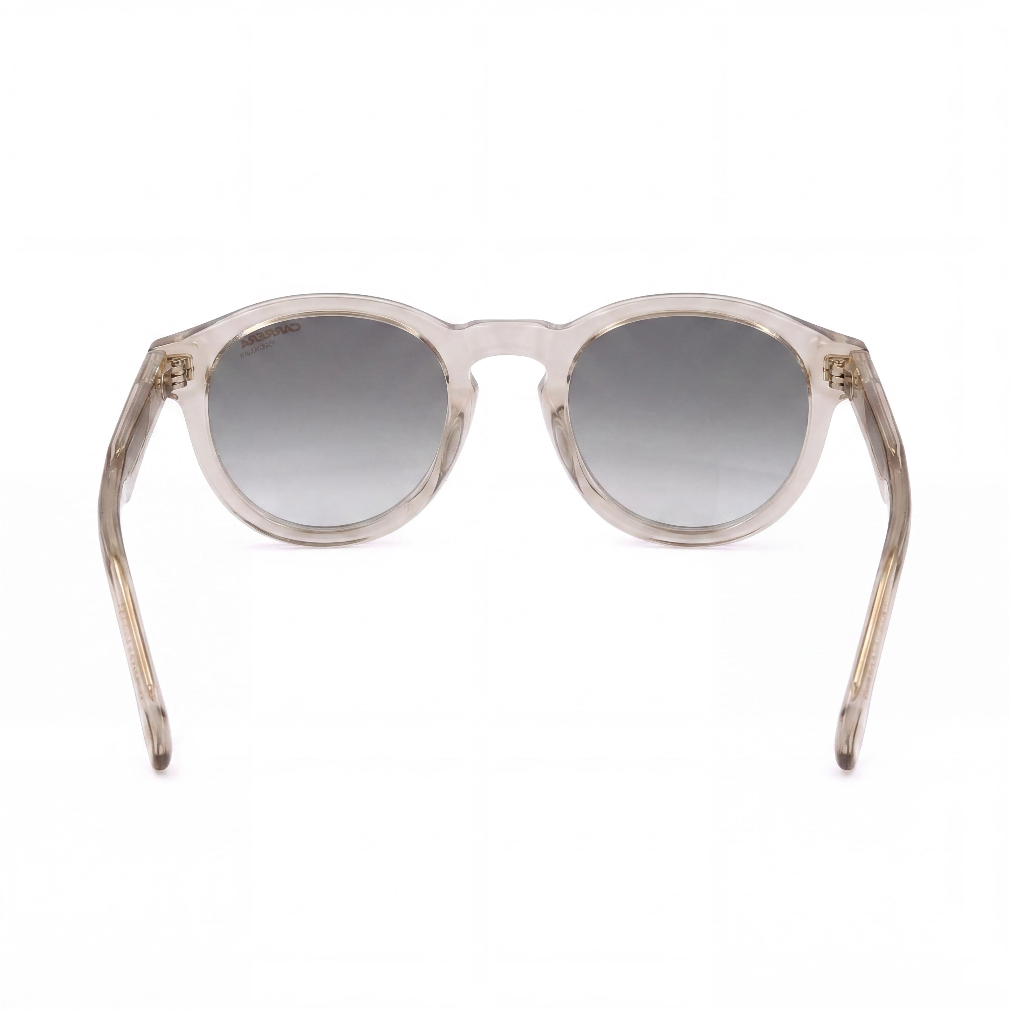 Carrera Modern Women's Acetate Beige Frame Sunglasses, Grey Shaded Gold Mirror Lenses, UV Protection, 48mm, Photo 4
