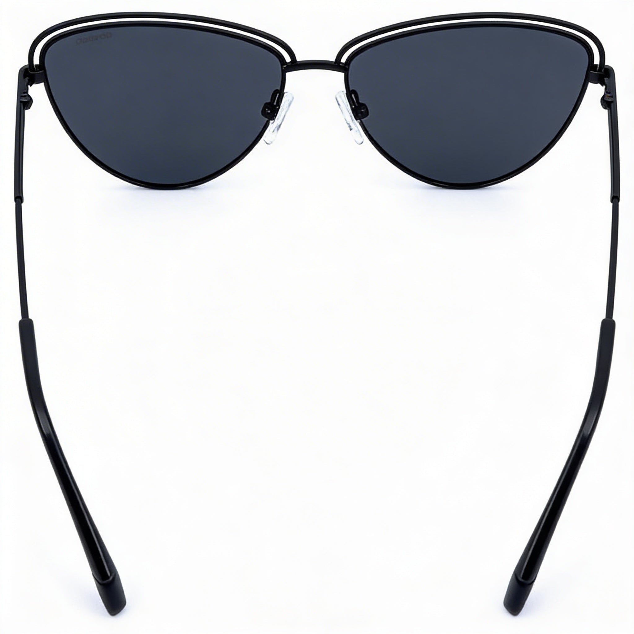 Polaroid Classic PLD 4094/S Women's Cat Eye Alloy Steel UV Protection Sunglasses Black 57mm, Photo 2