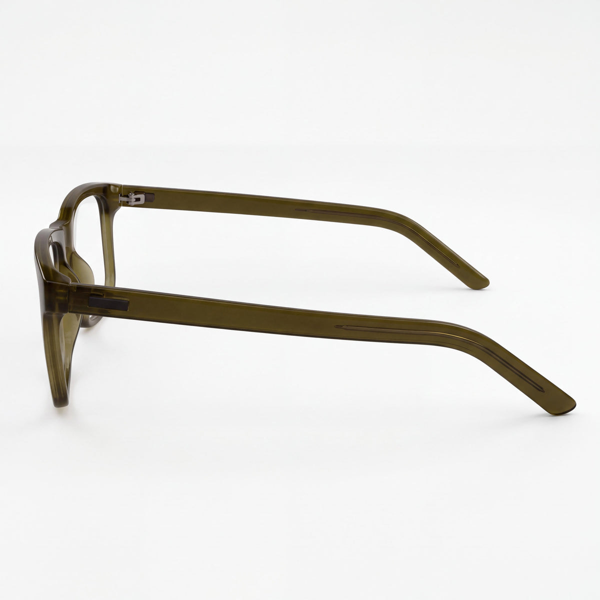 PUMA Pu0517o-004 Unisex Classic Acetate Eyeglasses Green Transparent Frame Multicolor Lenses 55-17-145, Photo 3