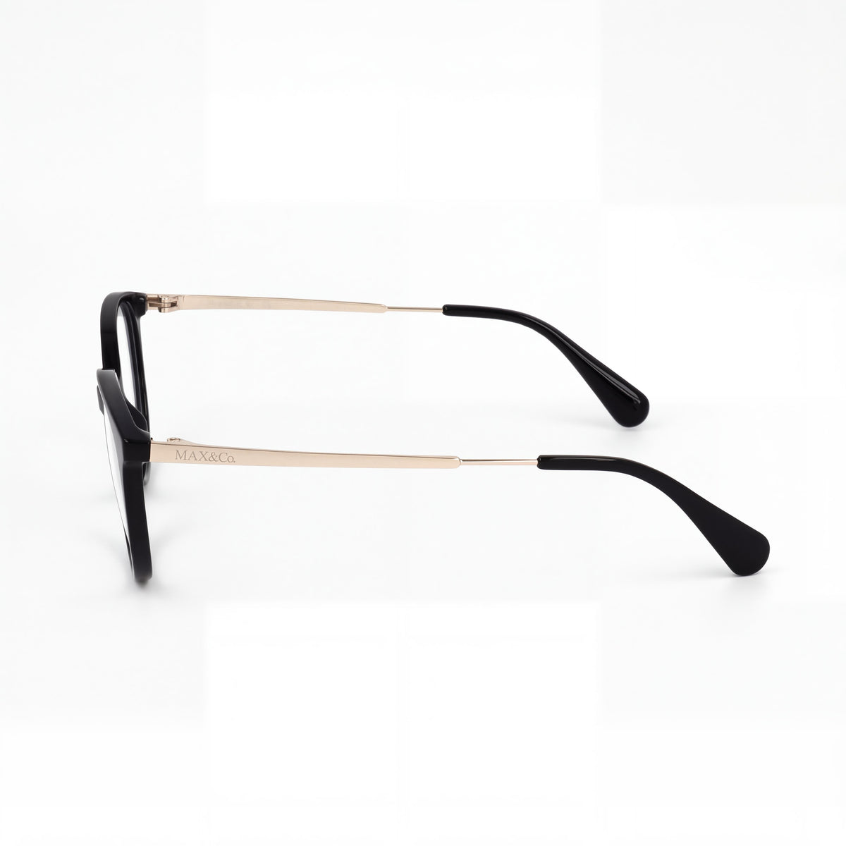 Max & Co. Women's MO5023 Multicolored Plastic Reading Glasses, Transparent Non- Lenses 52mm, Photo 2