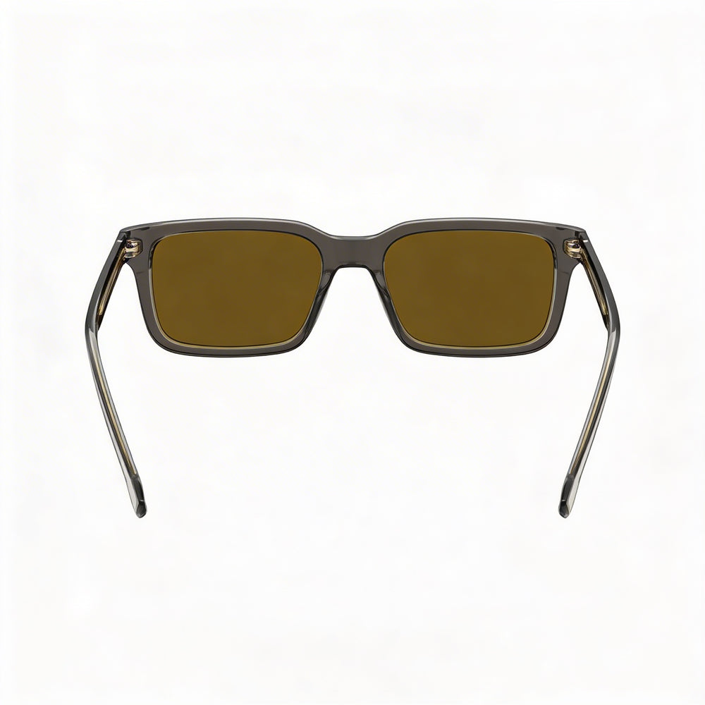 Gafas de sol Hugo Boss modernas para mujer negras y grises de ACETATO ECOLÓGICO con cristales marrones con protección UV 54-19-145