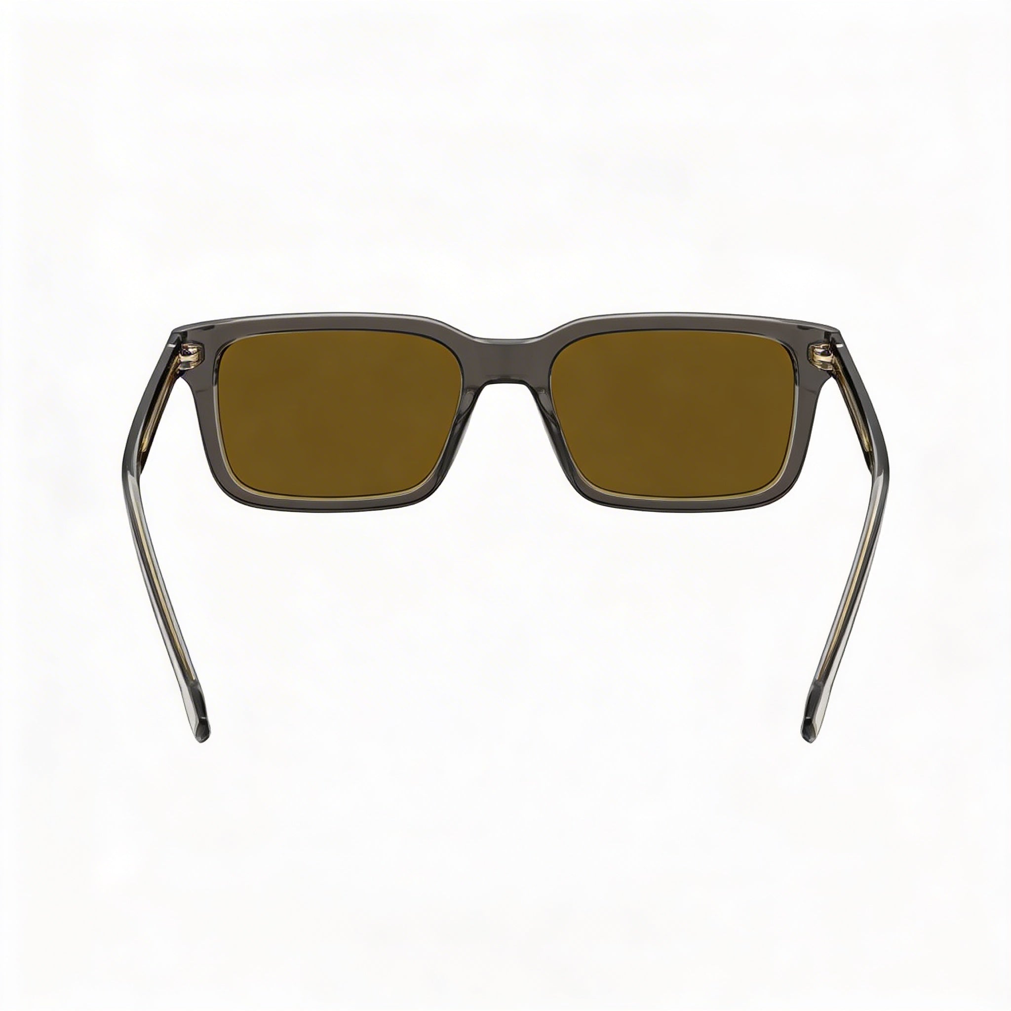 Gafas de sol Hugo Boss modernas para mujer negras y grises de ACETATO ECOLÓGICO con cristales marrones con protección UV 54-19-145, Photo 2