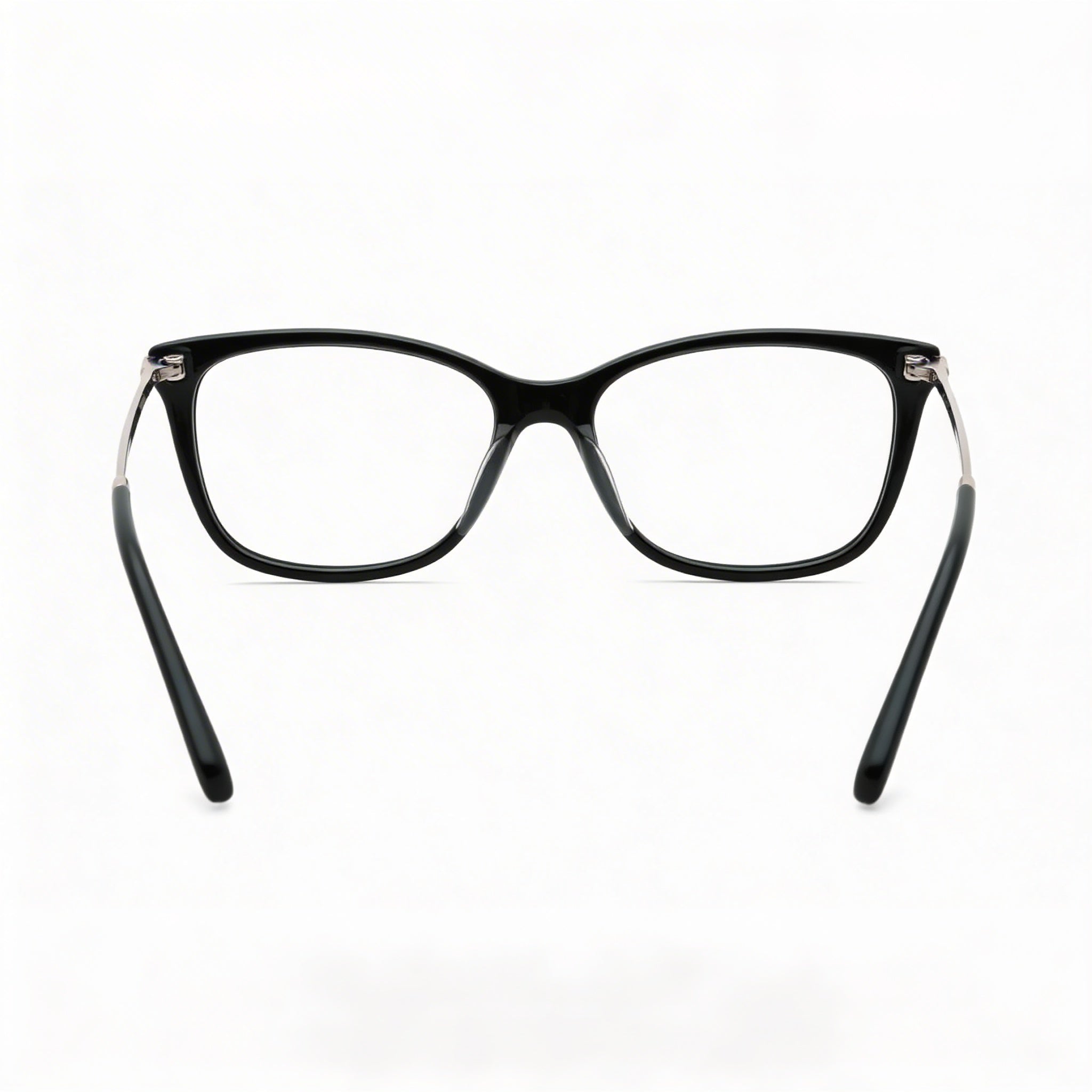 Calvin Klein Ck22501 Unisex Optical Frames, Cat Eye Full Rim, Shiny Black Plastic, 51mm, Photo 4