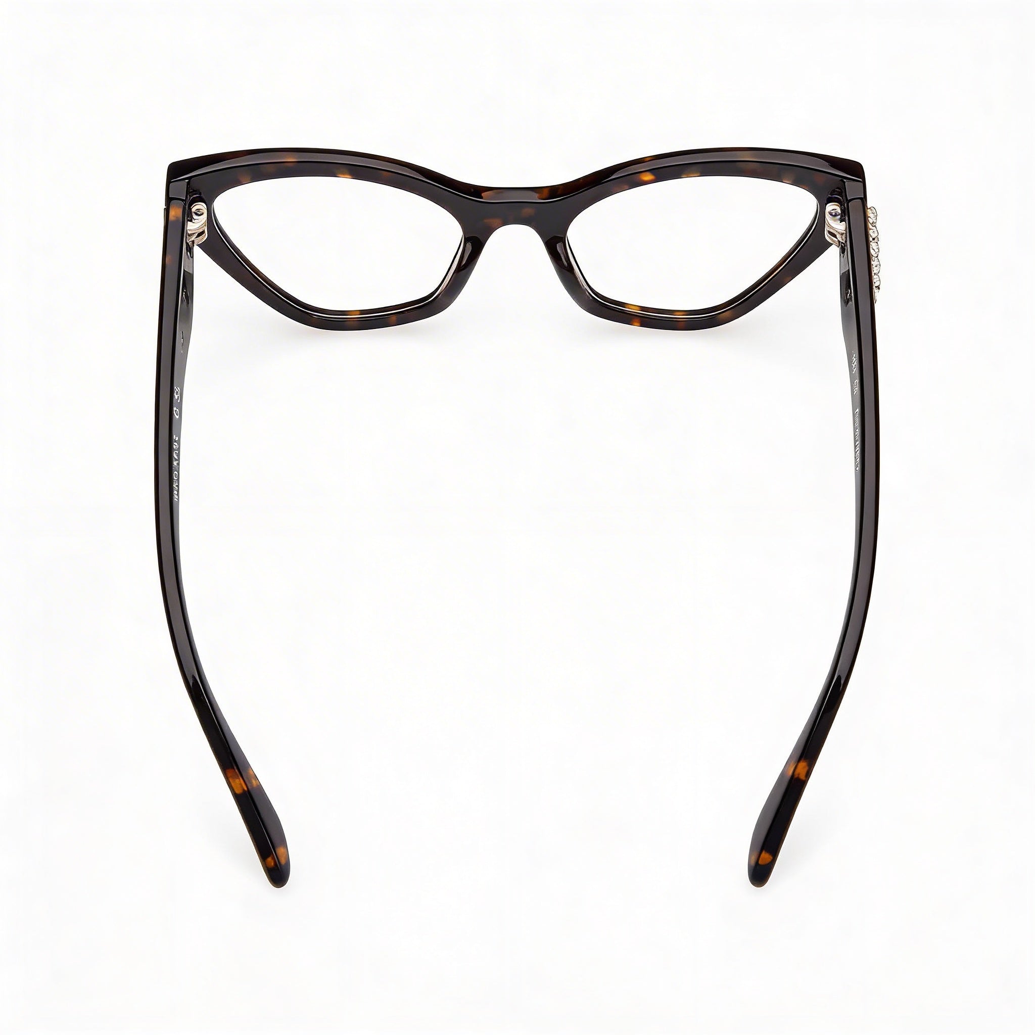 Gafas Guess by Marciano Gm50038 para mujer, con montura de plástico habana oscura y lentes de policarbonato, 53 mm, Photo 4