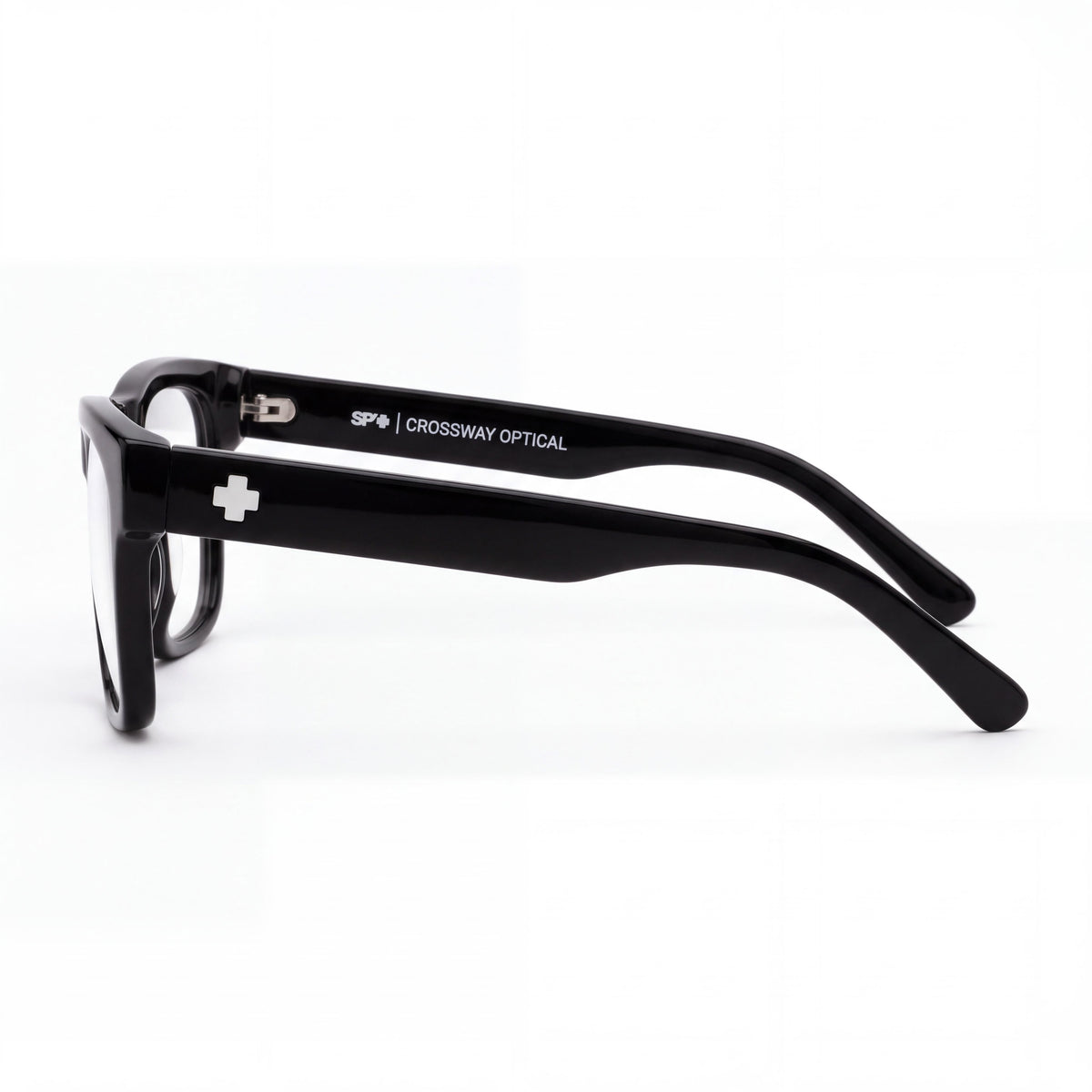 Spy Crossway Optical 56 Unisex Multi Plastic Eyeglasses 56mm, Prescription Ready Clear Demo Lenses, Photo 3