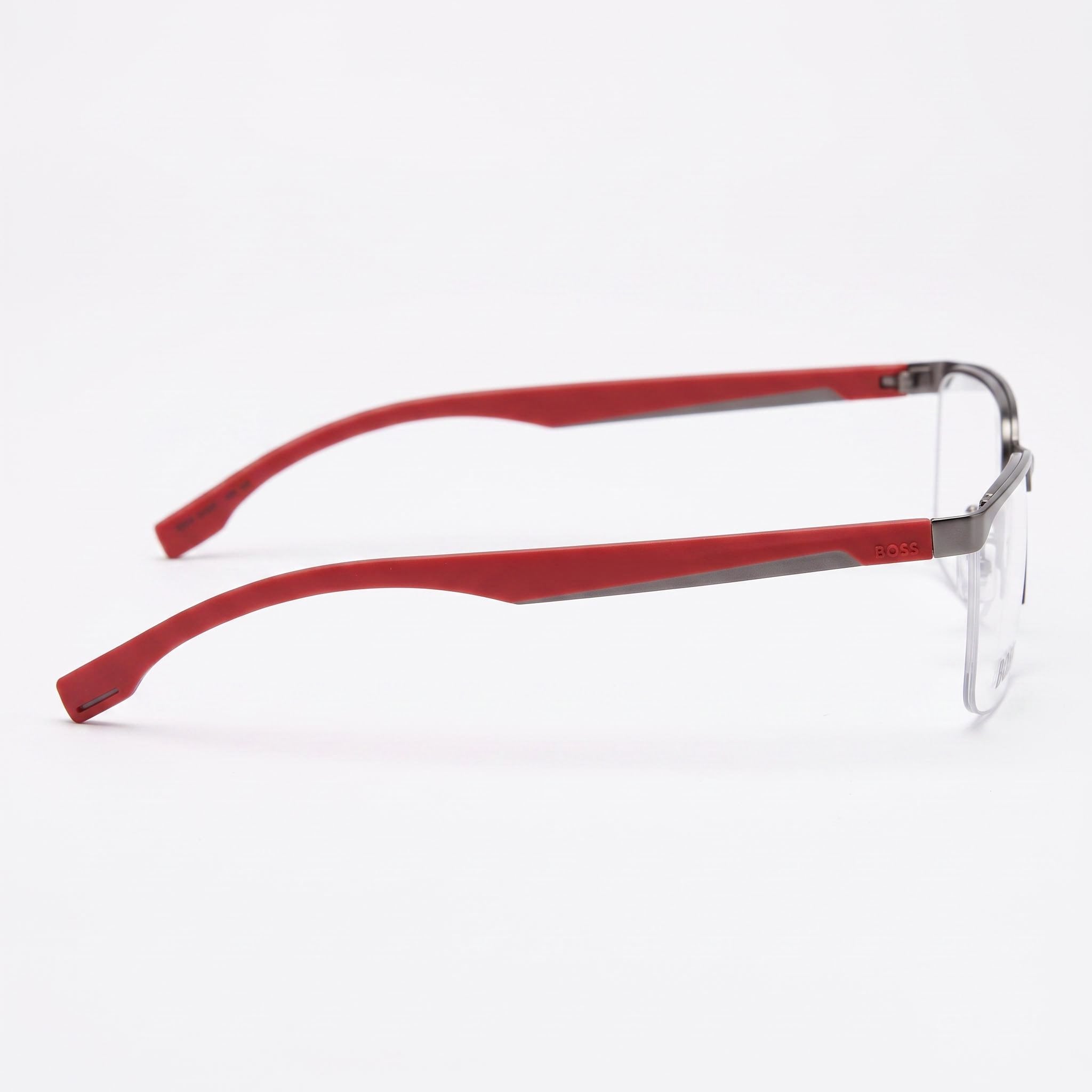 Hugo Boss Boss 1543/f Modern Style Men's Sunglasses with Dark Ruth Alloy Steel Frame and Polycarbonate Lenses 57mm, Photo 3