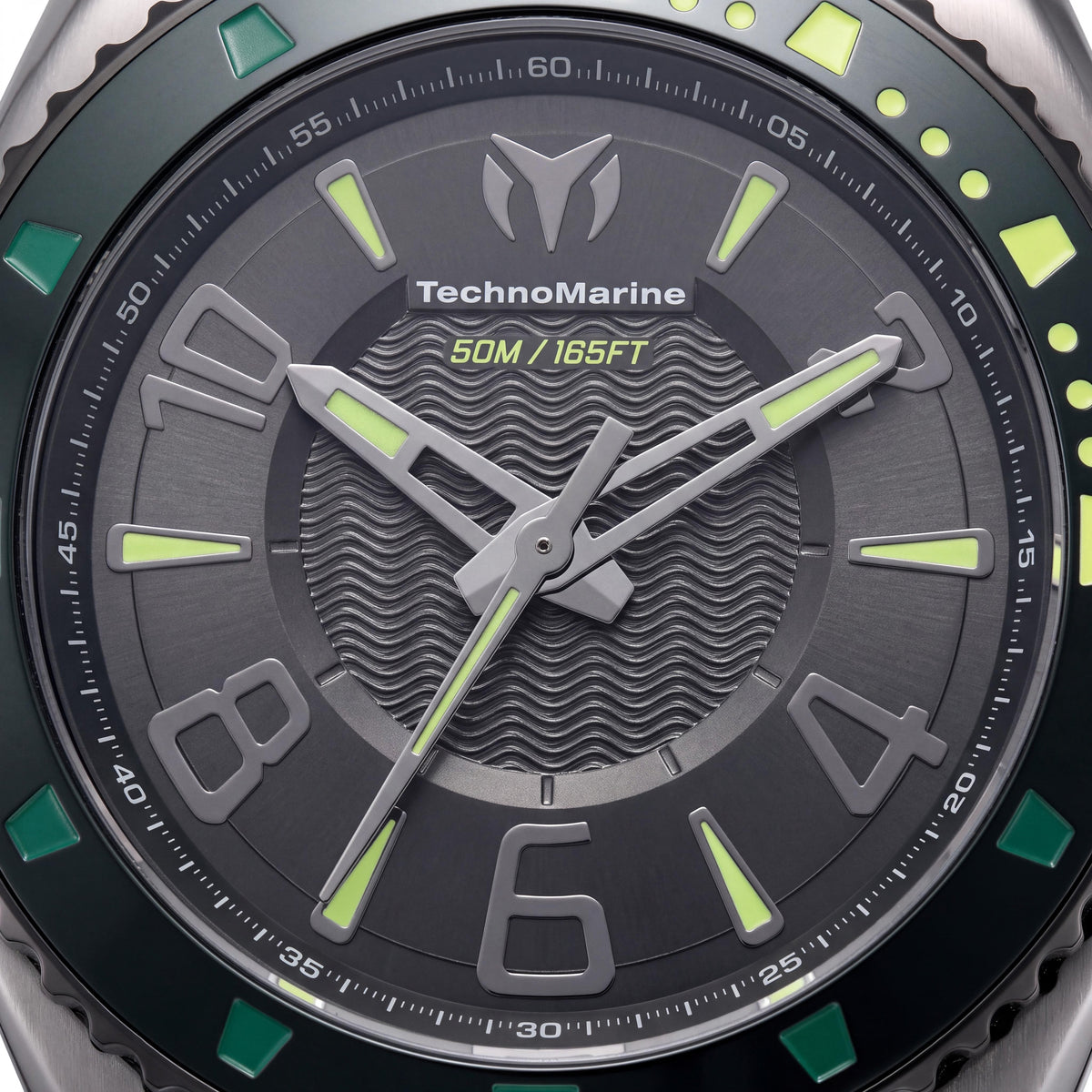 Reloj de hombre TechnoMarine Racing Legends, caja de acero inoxidable de 44 mm, esfera negra y gris, movimiento de cuarzo, Photo 2