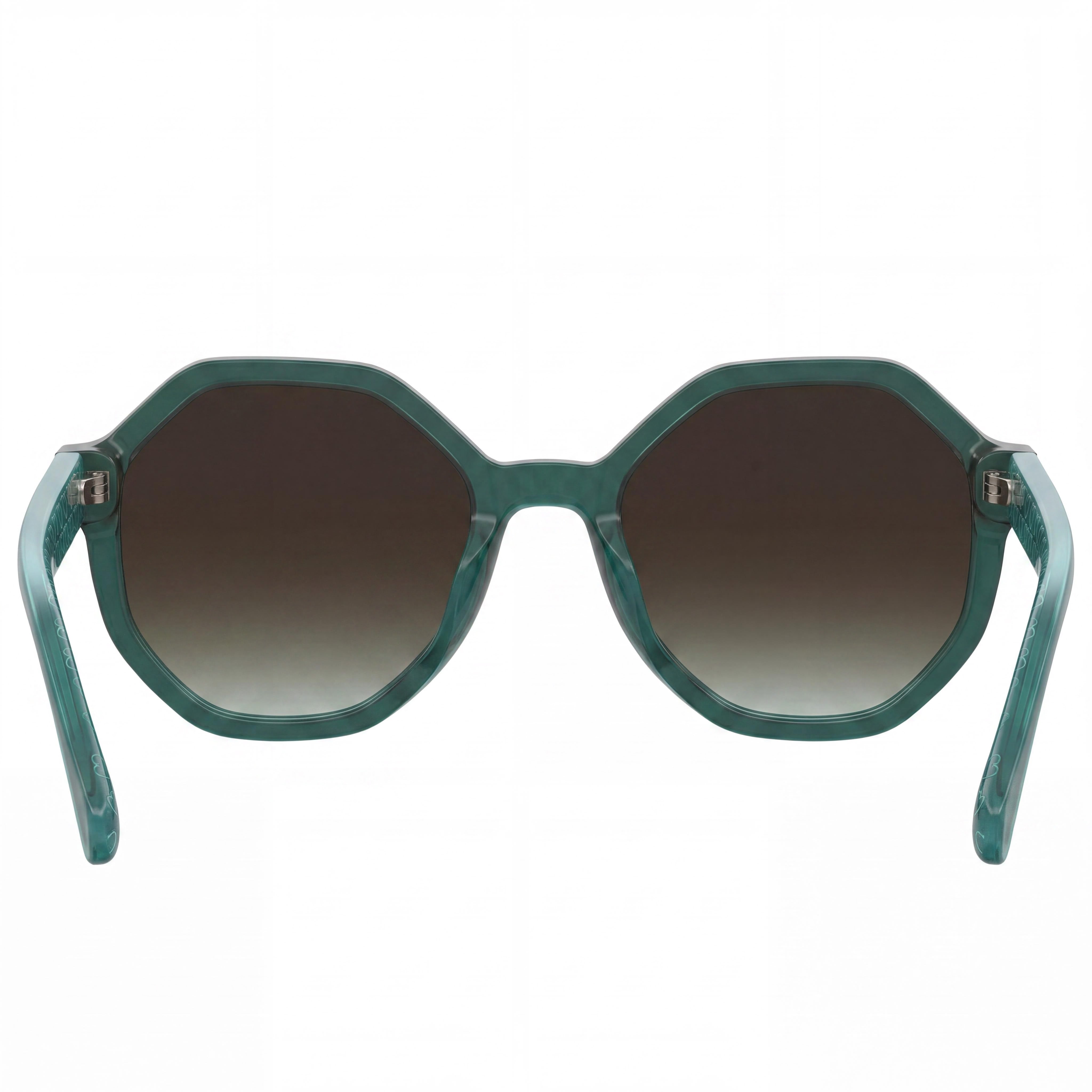 Love Moschino 206683 Casual Women's Verde Cellulose Frame Sunglasses with Brown Shaded Lenses 52mm, Photo 4