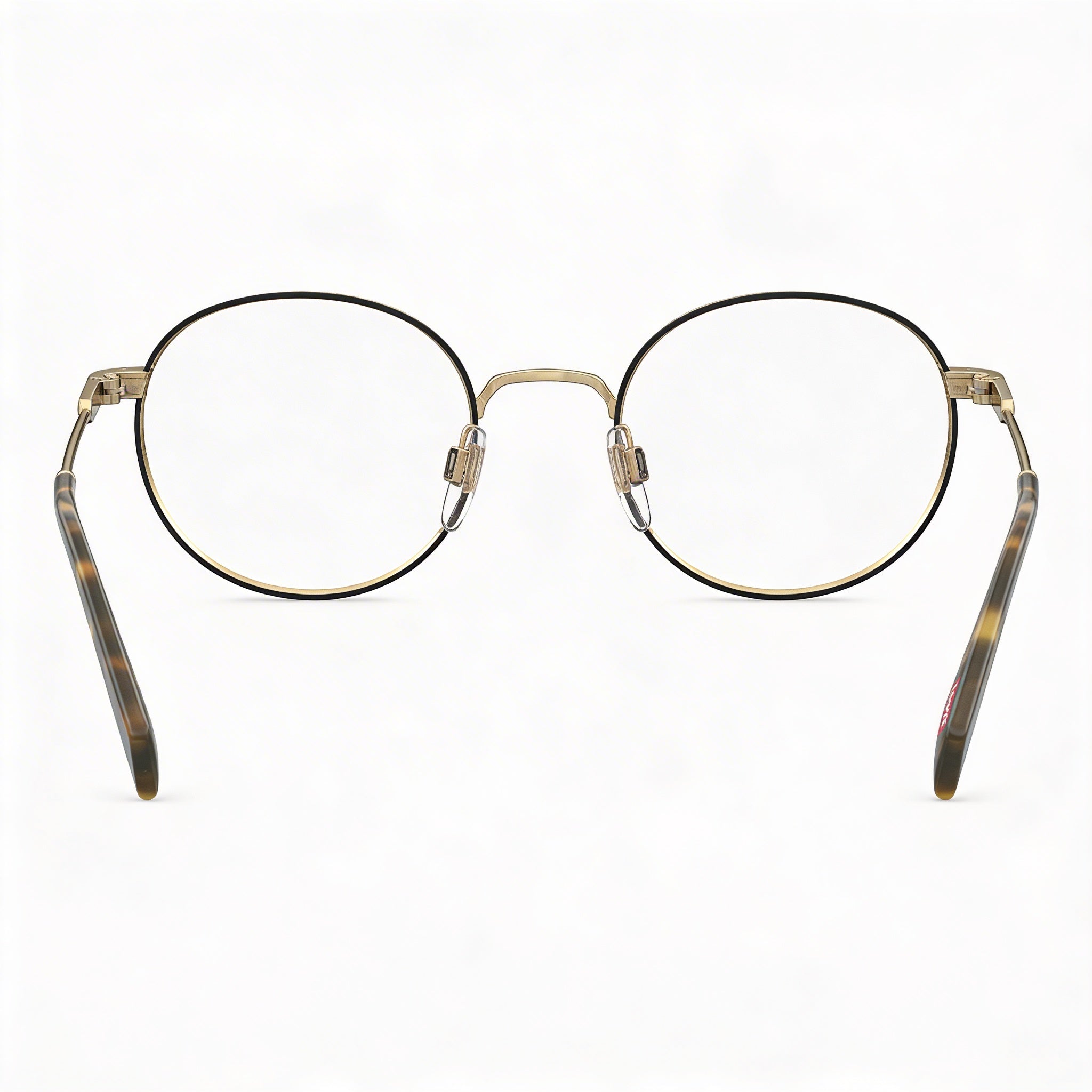 Levi's Lv 1030 Unisex Gold Alloy Steel Prescription Ready Eyeglasses 48mm Lens Width, 20mm Bridge, 145mm Temple, Photo 4