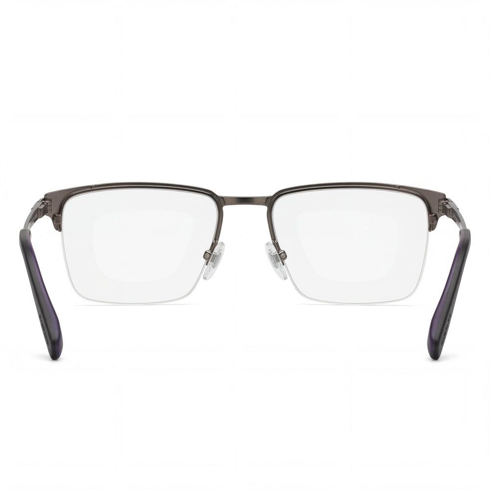 Chopard Vchl20v Unisex Metal Optical Frames in Yellow Gold with Black Parts, 54mm Lens, Clear Demo Lenses, Prescription Ready