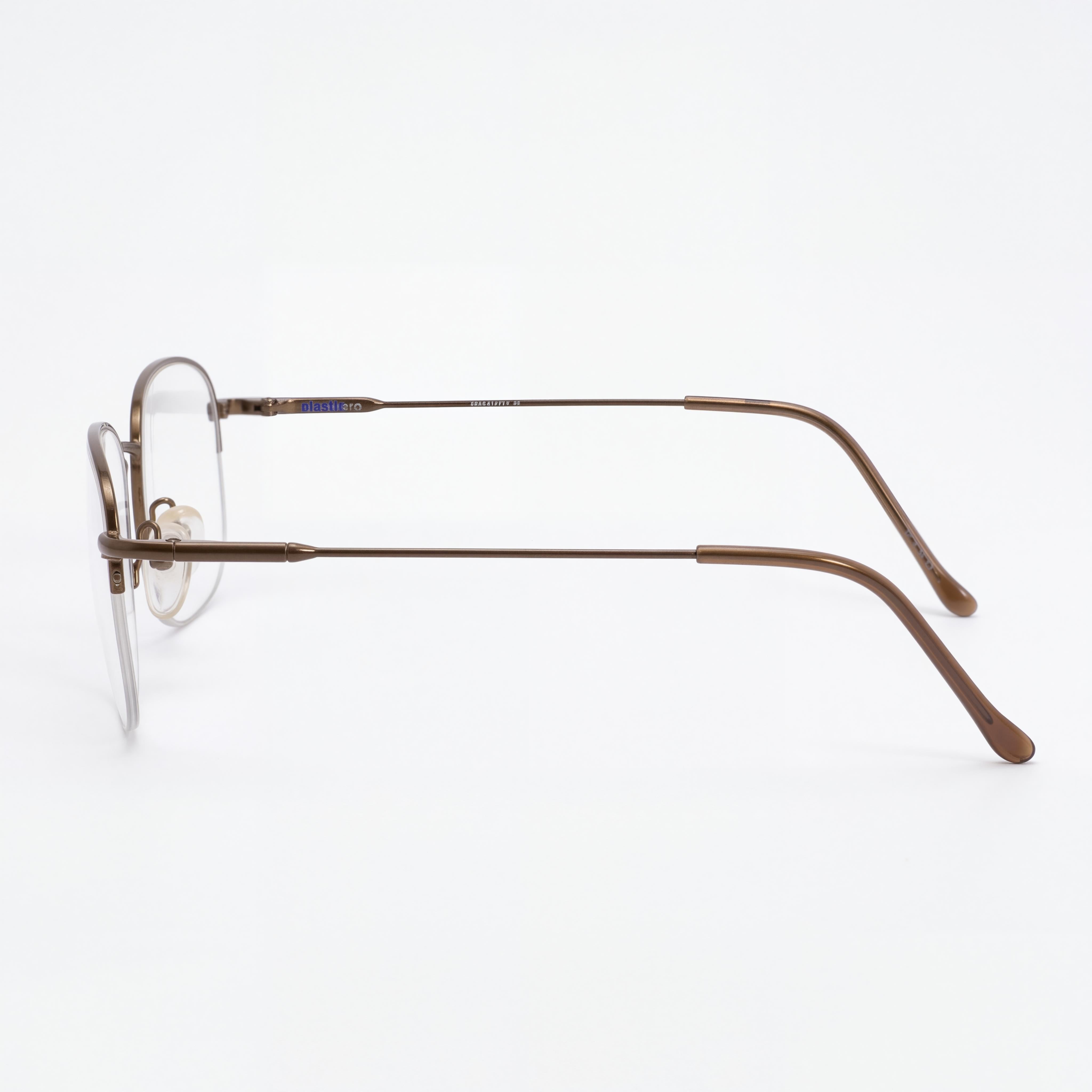 ELASTA E 7033 Men's Brown Metal Frame Sunglasses with 51mm Lens Width, 19mm Bridge, 140mm Temple, Photo 2