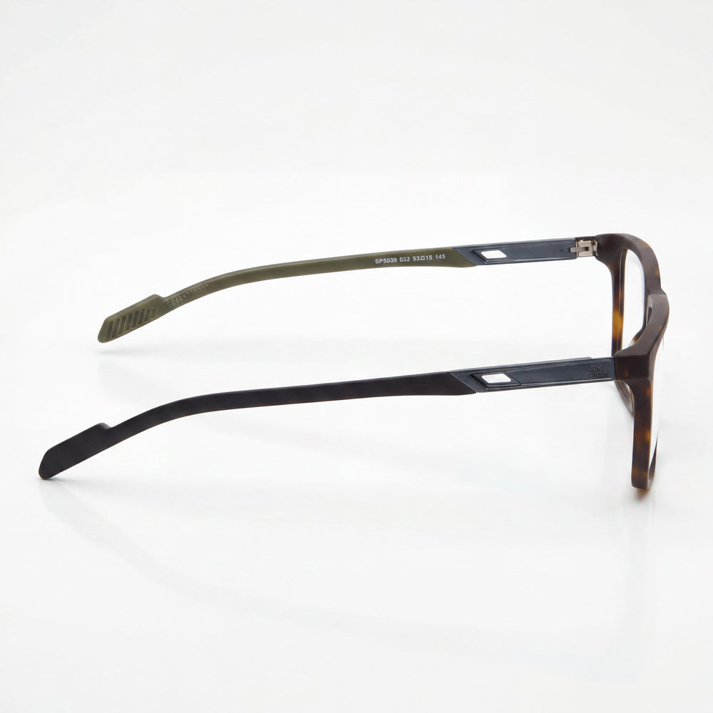 adidas Modern Men's Dark Havana Plastic Eyeglasses 53-15-145