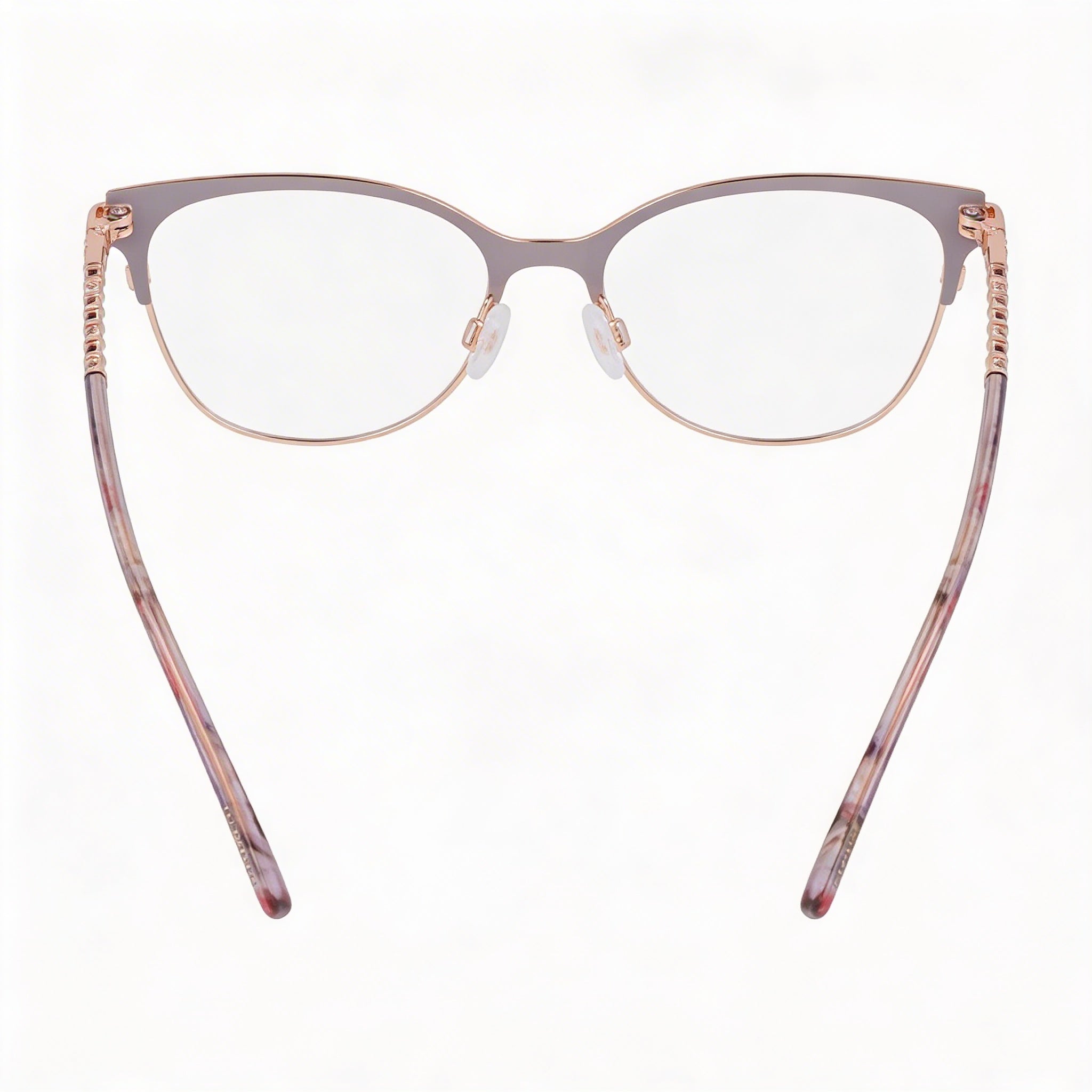 Gafas con montura de acetato para hombre bebe Bb5224 con lentes transparentes de policarbonato, en gris, ancho de lente de 55 mm, Photo 4