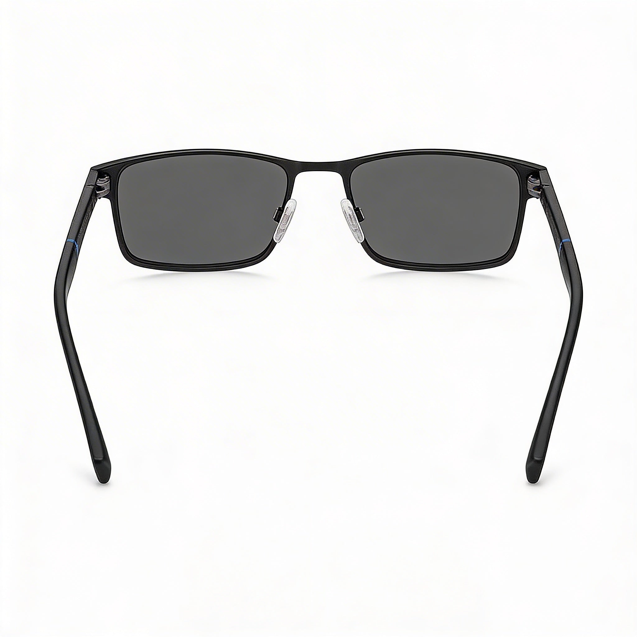 Tommy Hilfiger Contemporary TH 1904/S Matte Black Metal Rectangle Grey Lens UV Protection Non-Polarized Men's Sunglasses 55mm, Photo 4