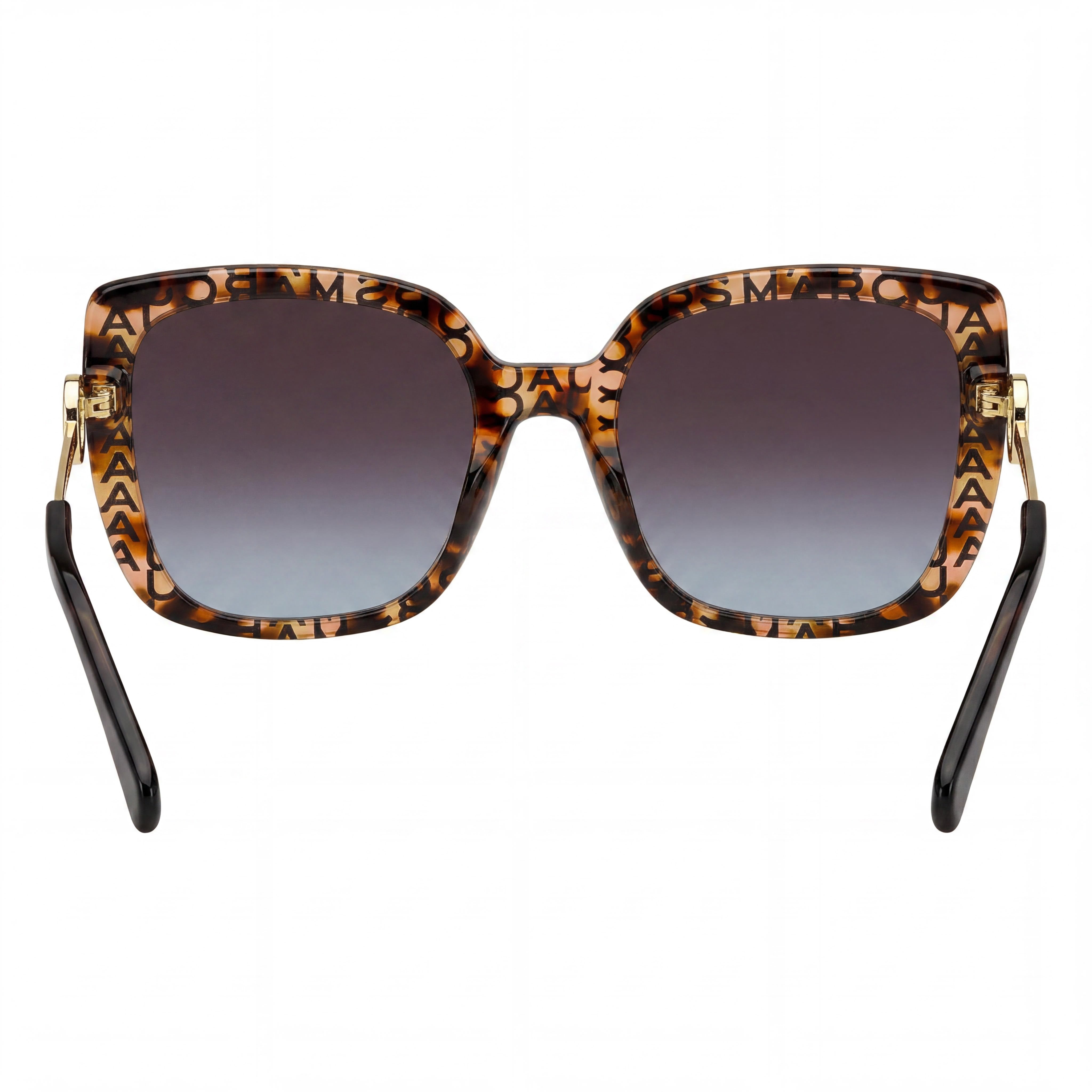 Marc Jacobs Classic Women's Havana Plastic Brown Turquoise 100% UV Protection Non-Polarized Sunglasses 55mm, Photo 4