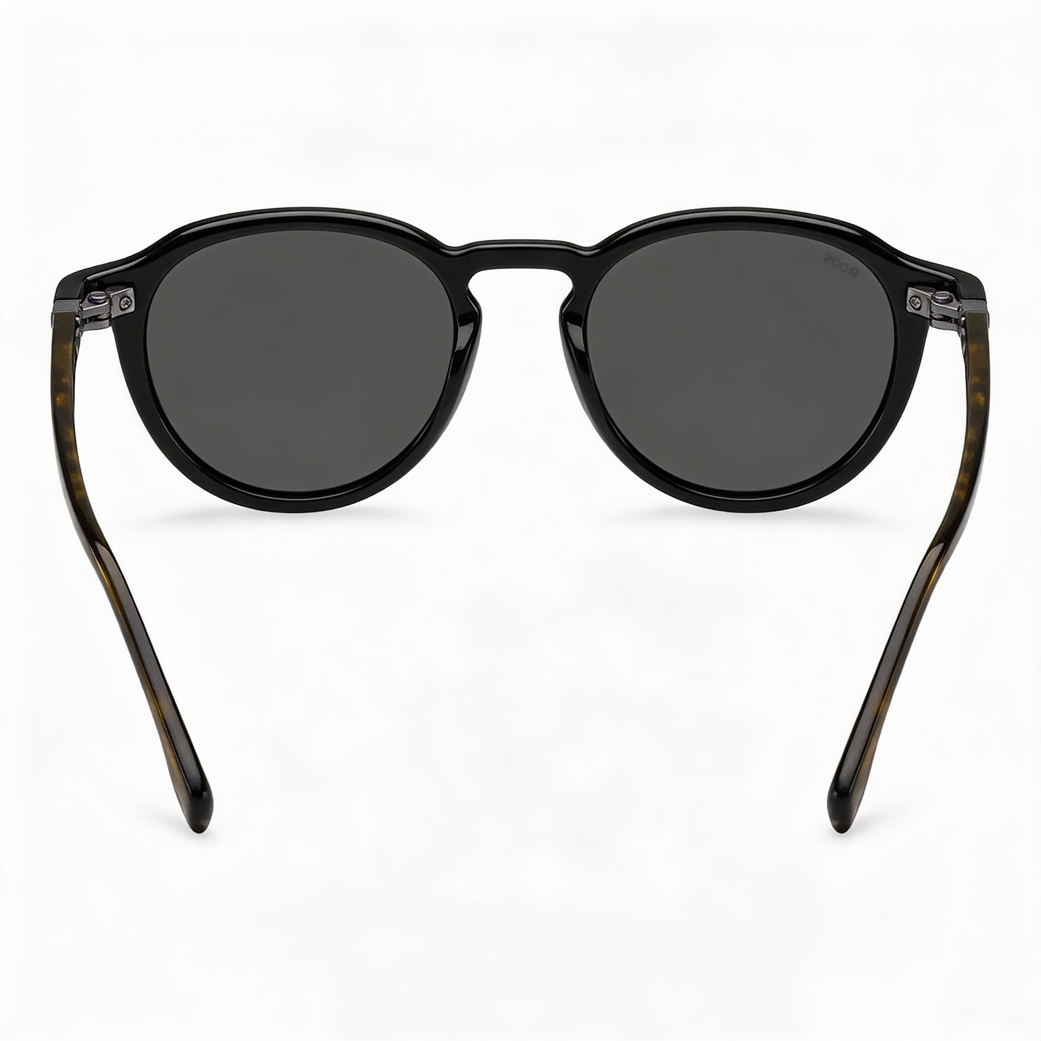 HUGO BOSS Men's BOSS 1491/S Black Havana Grey Non-Polarized Polyamide 100% UV Protection Sunglasses 51-21-145, Photo 4