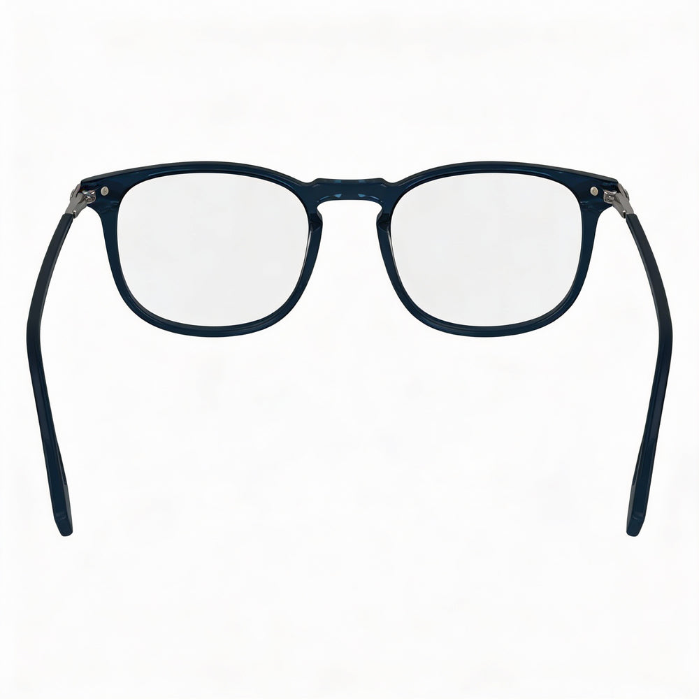 Lacoste Casual Men's Sunglasses with Transparent Blue Acetate Frame and Transparent Blue Lenses 51-20-145mm