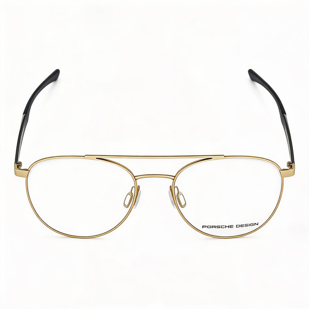 Porsche Design Casual Lightweight Unisex Dark Grey Blue 54-17-145 Prescription Ready Eyeglasses with Clear Demo Lenses